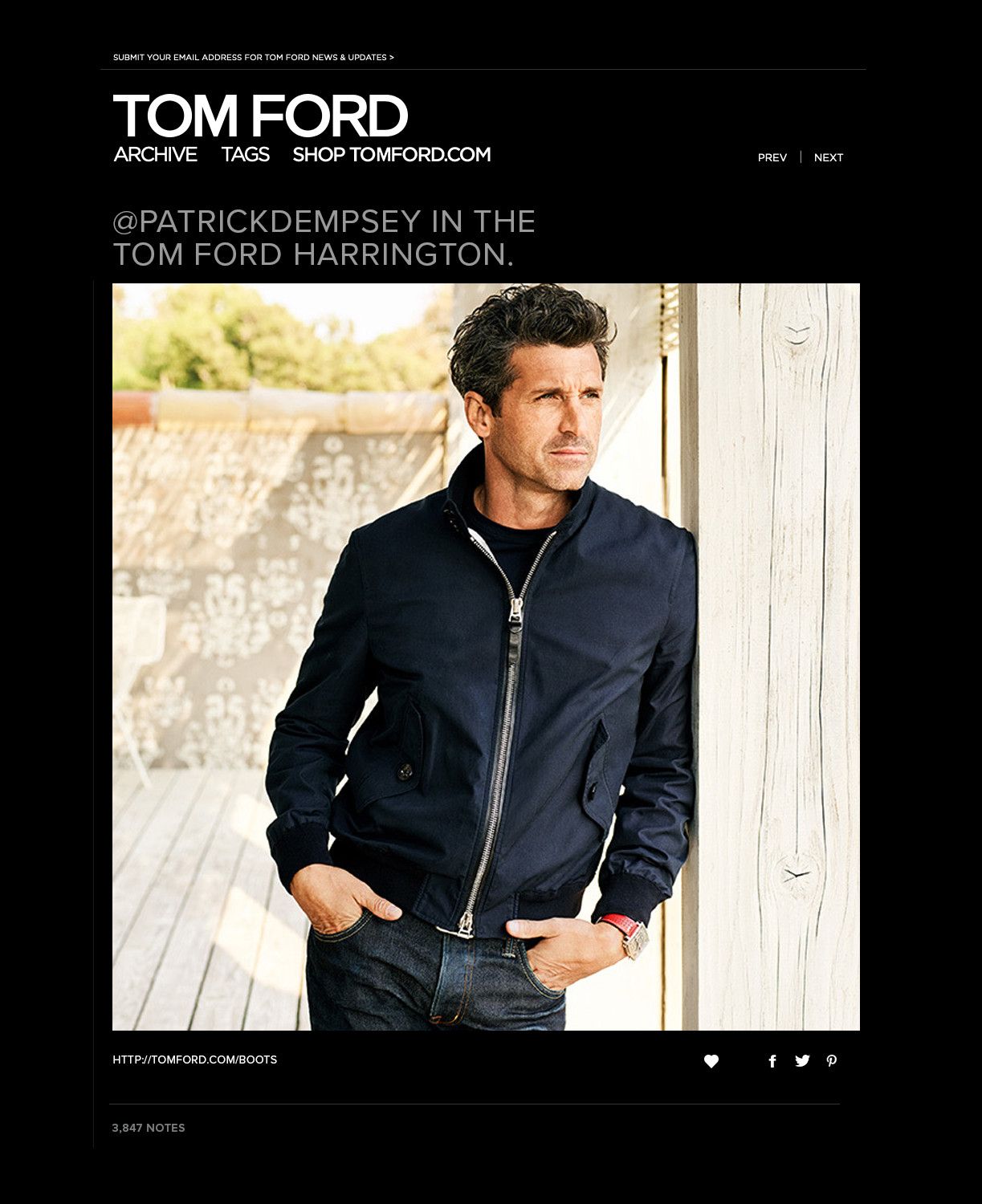 Tom Ford Best Dressed $4,300 w/tax Navy Bond Inspired Jacket Size US M / EU 48-50 / 2 - 1 Thumbnail