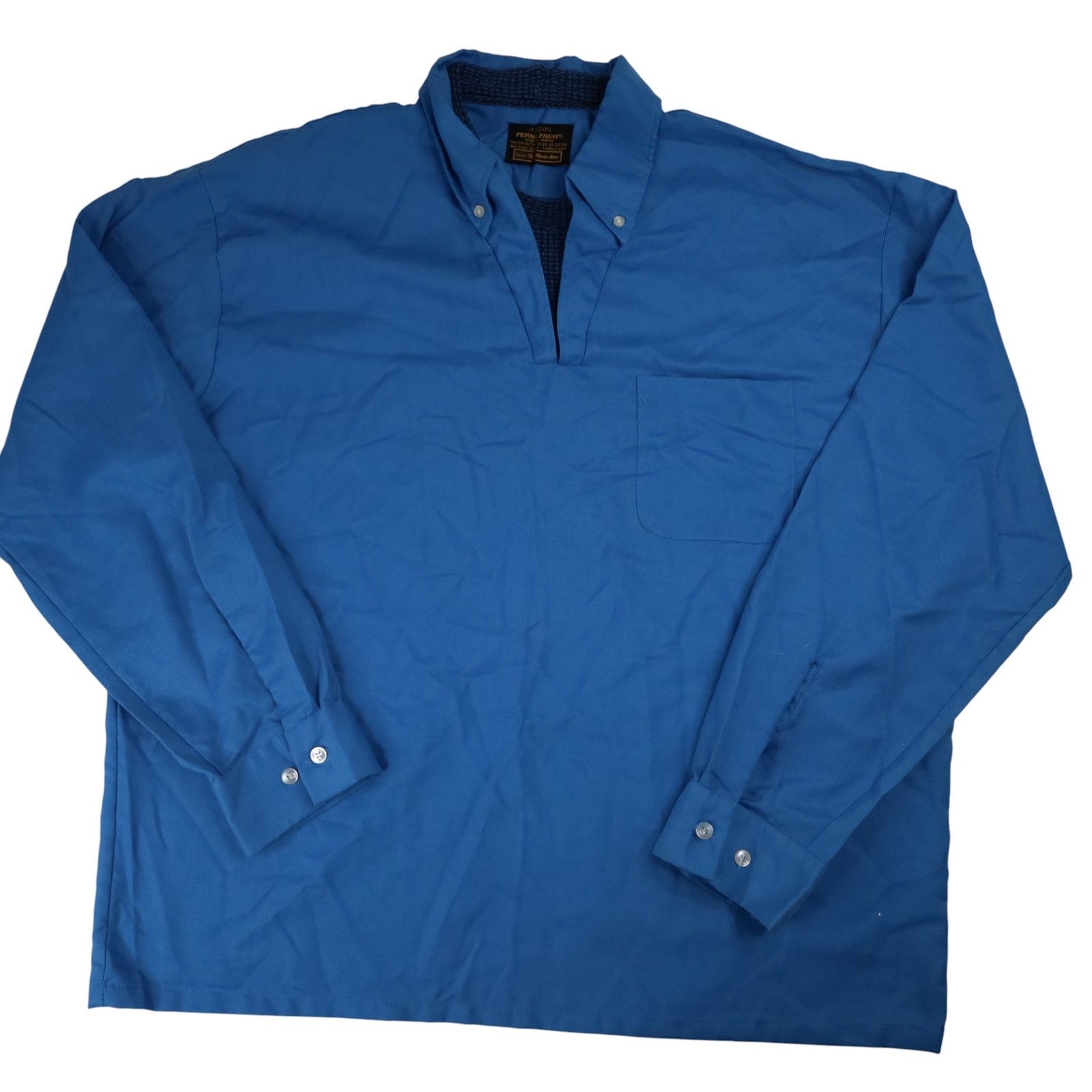 Sears × Vintage True Vintage Sears Perma Prest pullover shirt Size US XL / EU 56 / 4 - 1 Thumbnail