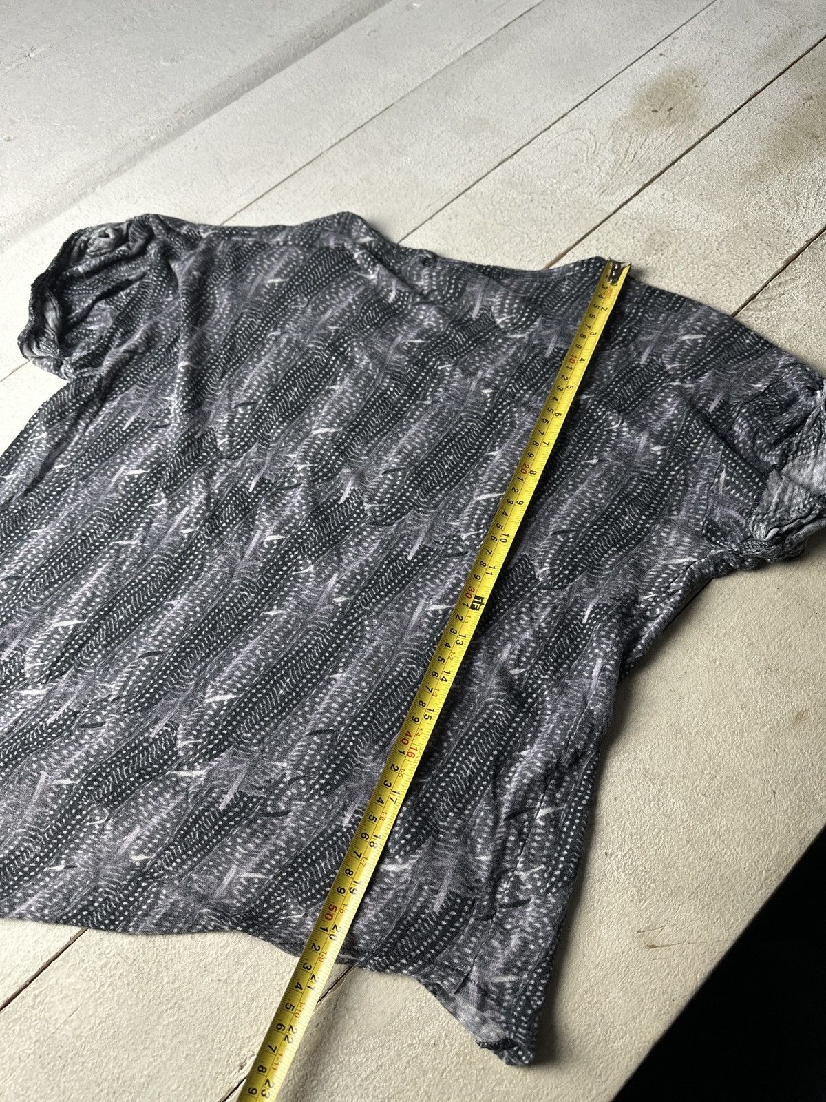 H&M × Isabel Marant 🚨Isabel Marant Striped Distress Ripped Fuzzy tee OPIUM Size XS / US 0-2 / IT 36-38 - 13 Thumbnail