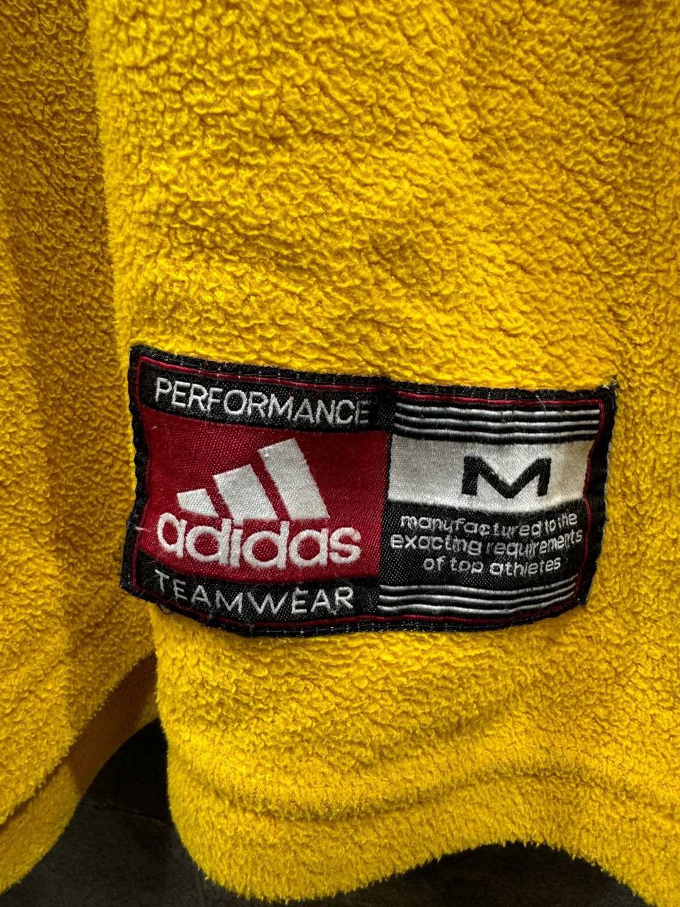 Vintage Vintage Adidas Fleece Sweatshirt Half Zip Mens Jacket Size US M / EU 48-50 / 2 - 2 Thumbnail
