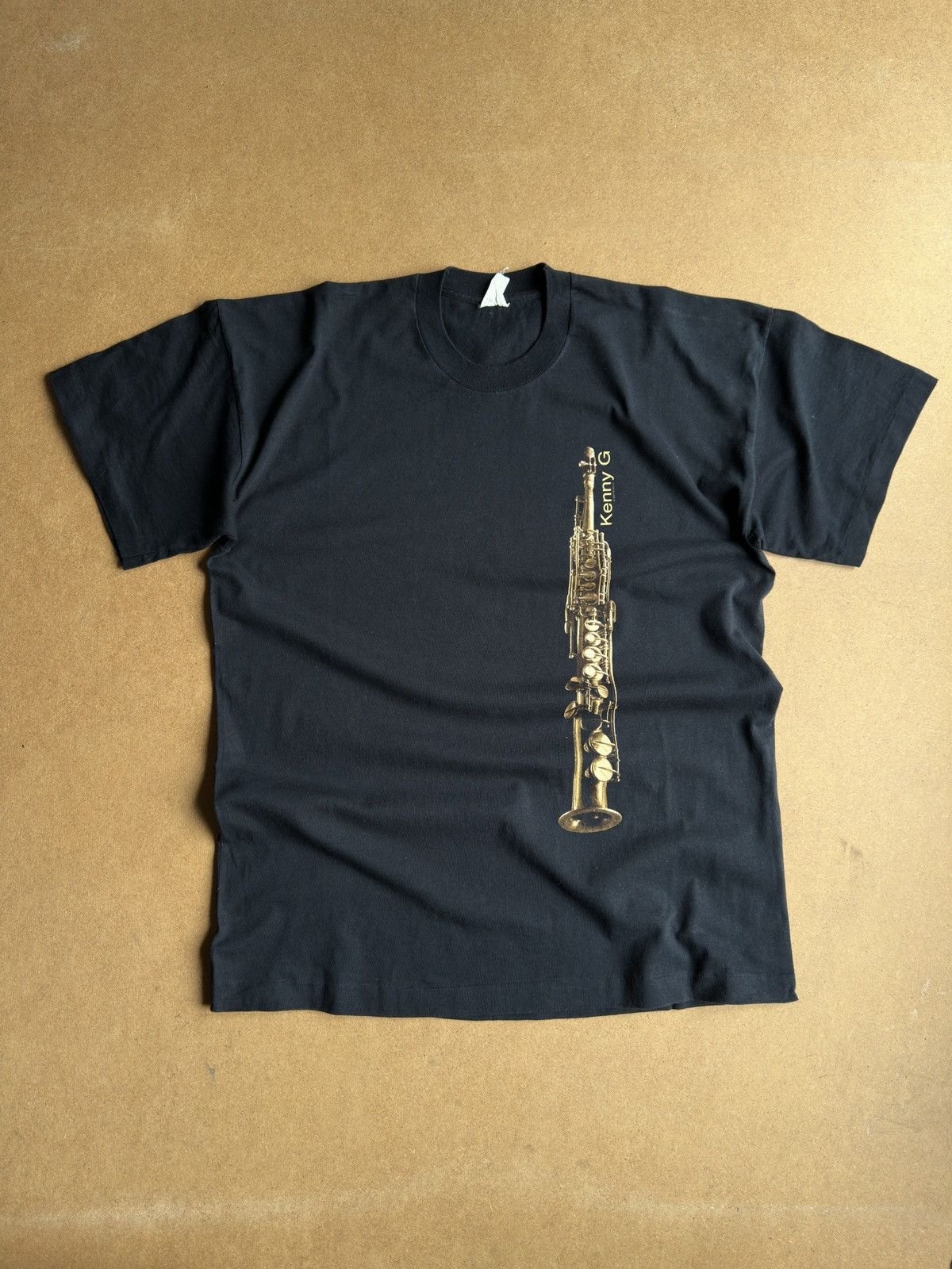 Band Tees Vintage 1997 Kenny G Saxophone Jazz Single Stitch Promo Tee Size US XL / EU 56 / 4 - 1 Thumbnail