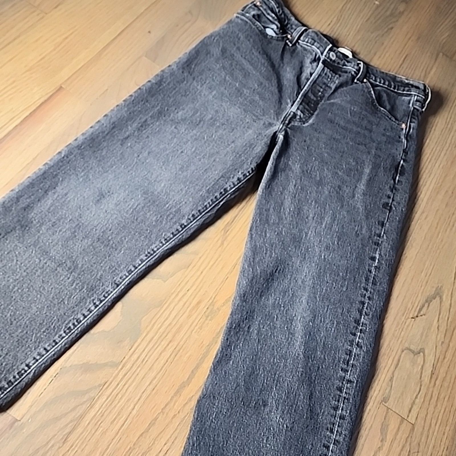 Levi's Levi's Men's Straight Jeans in Charcoal Size US 32 / EU 48 - 1 Thumbnail