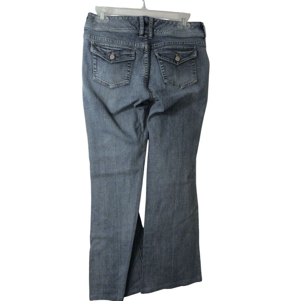 White House Black Market White House Black Market 4R Jeans Womens Denim Flare Leg Blu Size 30" / US 8 / IT 44 - 3 Thumbnail