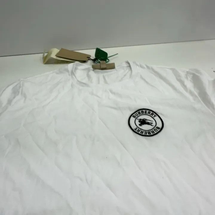 Burberry Burberry Burberry Logo Cotton Short Sleeve T-Shirt-2507 Size US M / EU 48-50 / 2 - 1 Thumbnail