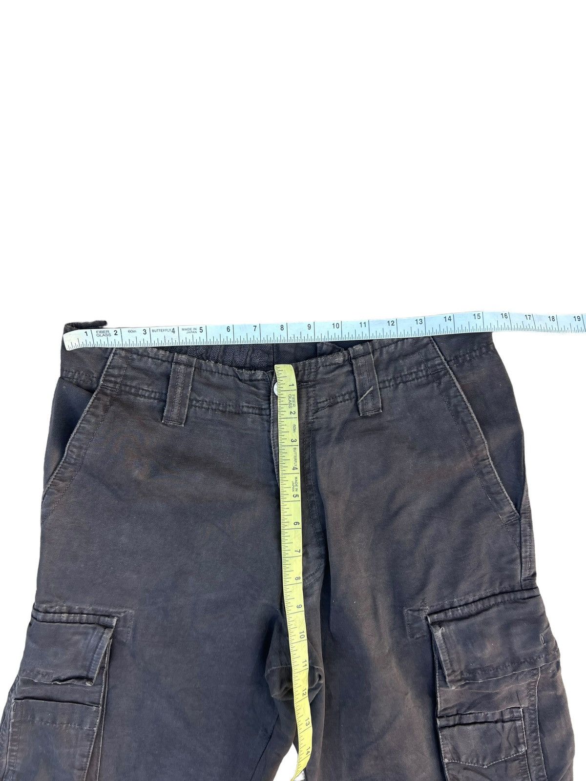 J.W. Brine J.w. Brine Italy Waxed Dark Brown Cargo Trouser Size US 29 - 3 Thumbnail