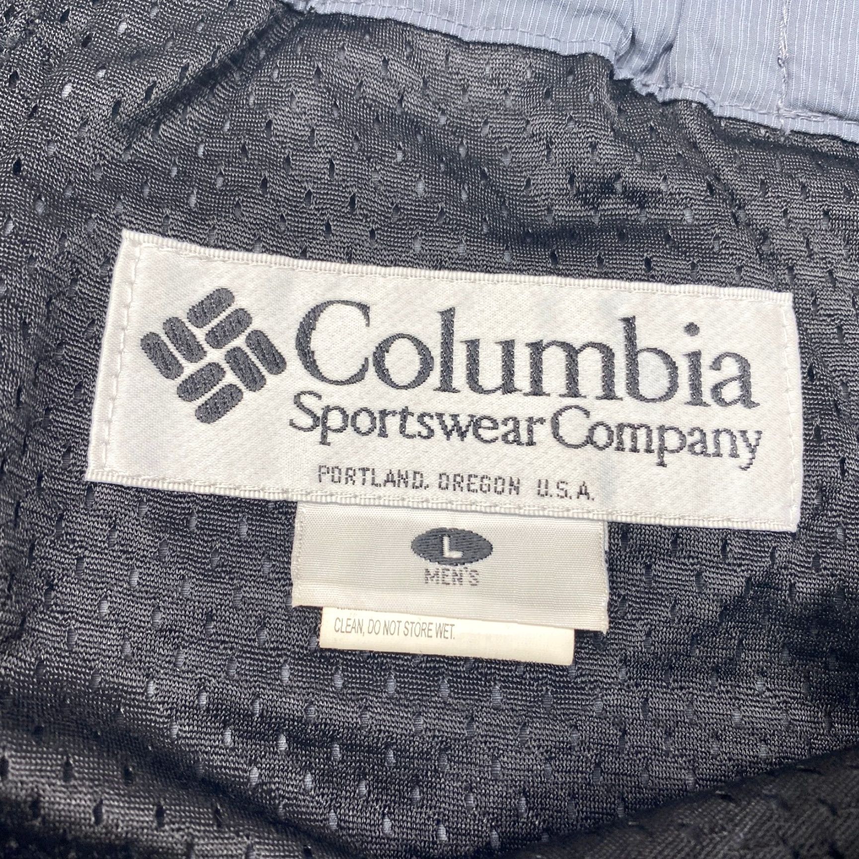 Vintage Columbia Cargo Pants Mens Large 36x32 Gray Black Elastic Waist Hiking Outdoor Pants Mens Gray-Columbia Cargo Outdoor Hiking 90s? Size US 36 / EU 52 - 7 Thumbnail