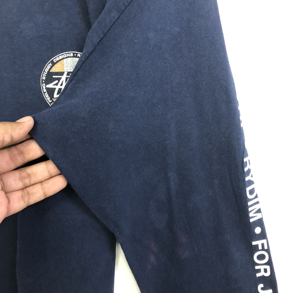 Stussy Stussy Reggae Roots For Jah Irie Feeling Long Sleeve Tee Size US M / EU 48-50 / 2 - 8 Thumbnail