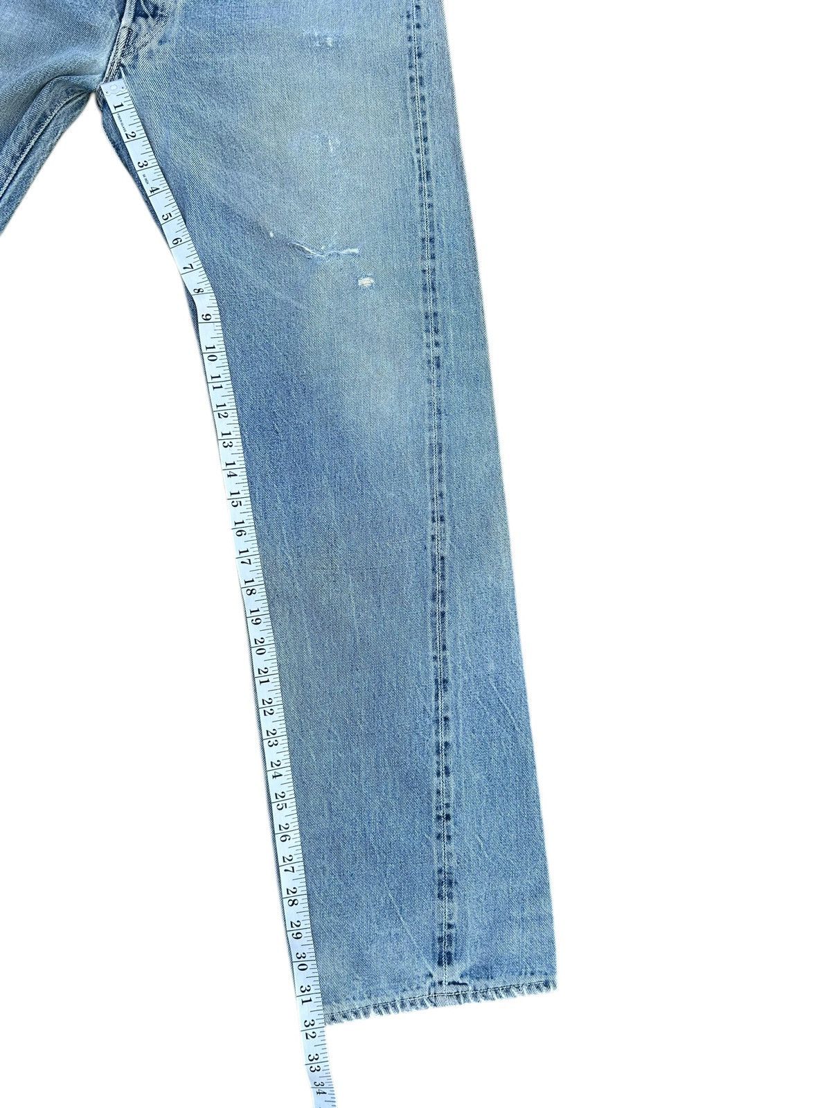 Kapital Thrashed Vintage Levis Big E Selvedge Denim Jeans Size US 34 / EU 50 - 24 Thumbnail