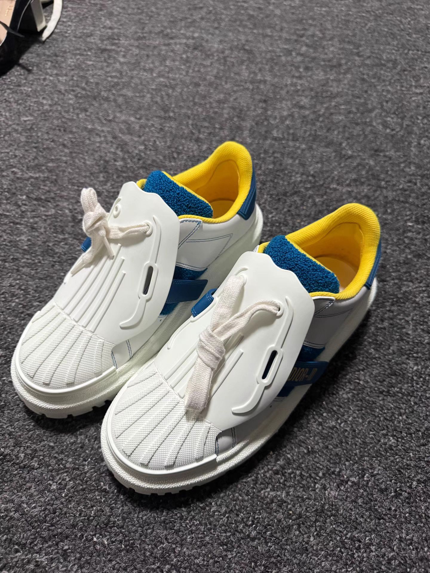 Dior DIOR Dior-ID Low-Top Fashion Sneakers K13 Size US 8 / IT 38 - 3 Thumbnail