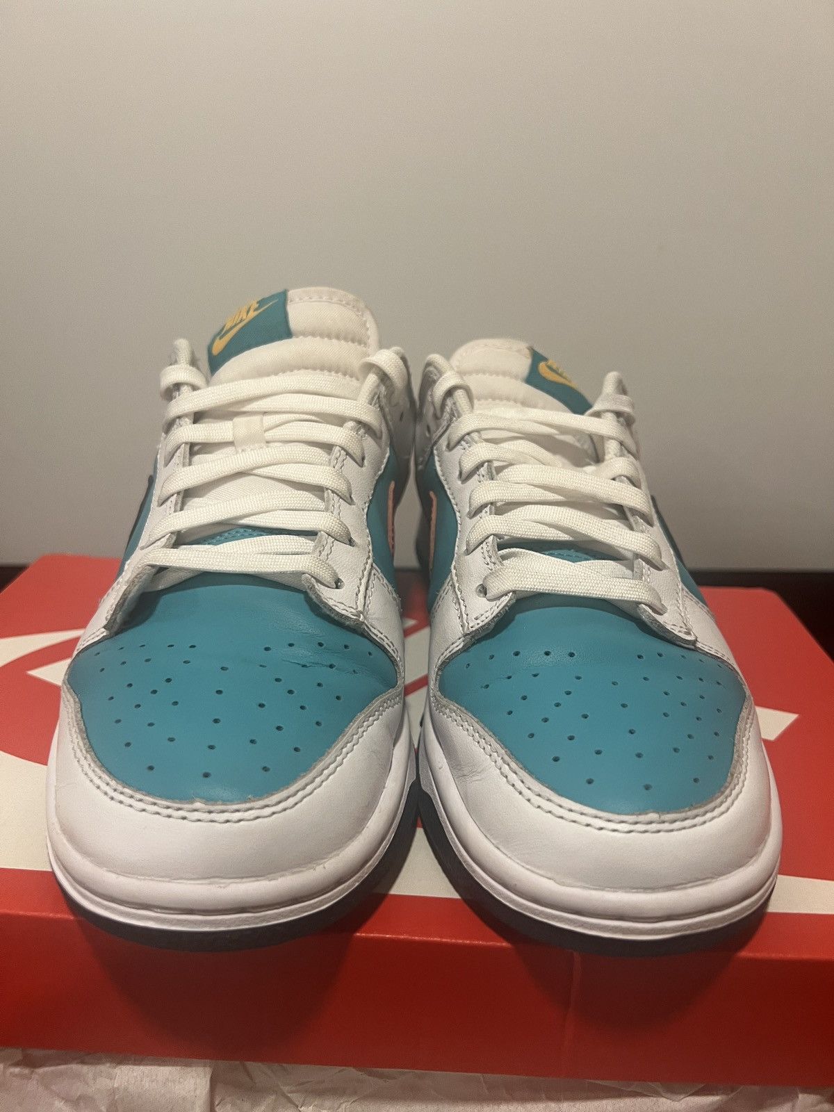 Nike SIZE 8 MEN - Nike Dunk Low Retro Dusty Cactus Thunder Blue Size US 8 / EU 41 - 3 Thumbnail