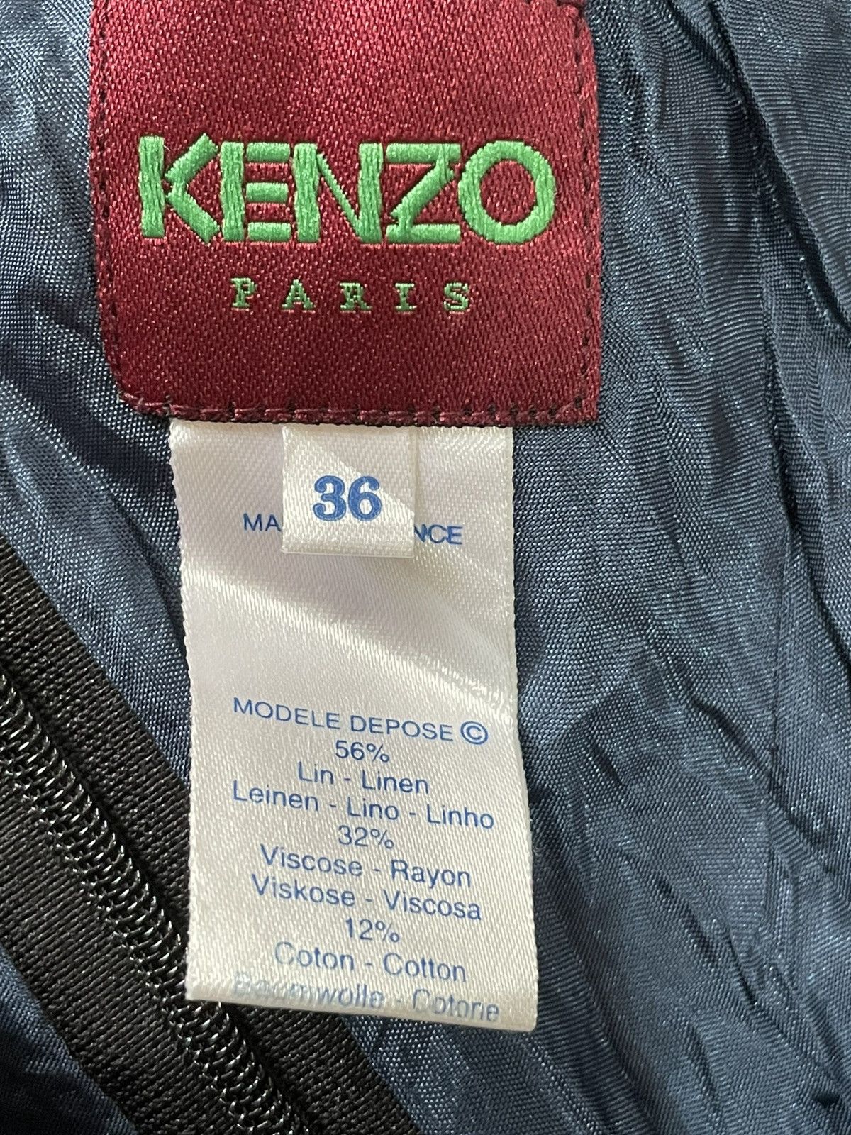 Kenzo Kenzo Midi Skirt Size 25" / US 0 / IT 36 - 3 Thumbnail