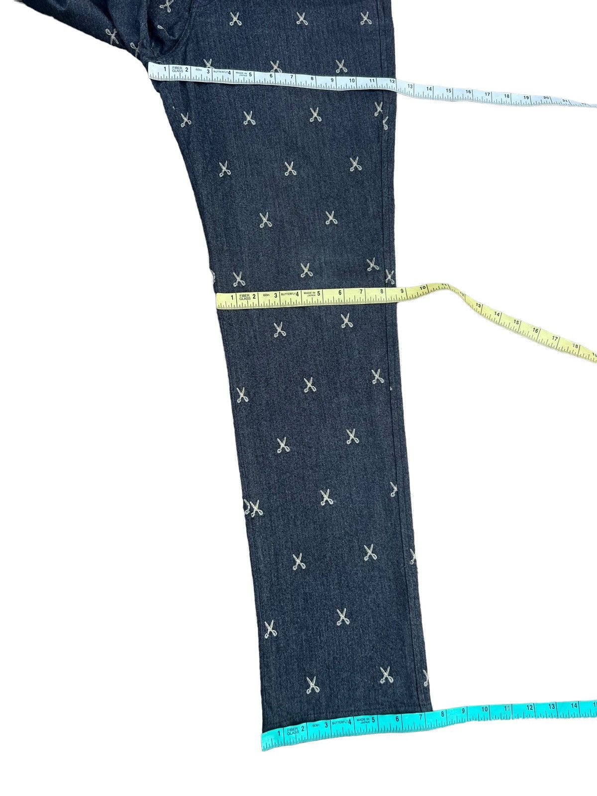 ABAHOUSE × Hysteric Glamour × Japanese Brand ABAHOUSE Japan Atomic Embroidery Scissors HBT Trouser Pant Size US 31 - 4 Thumbnail