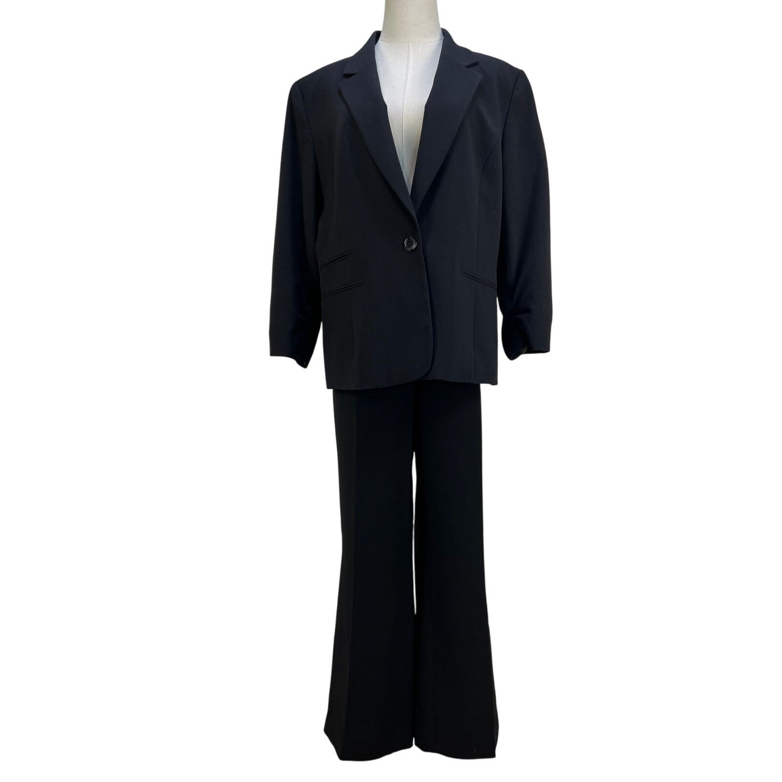 Nine West Nine West Black Pant Suit Size XXL / US 16-18 / IT 52-54 - 1 Thumbnail
