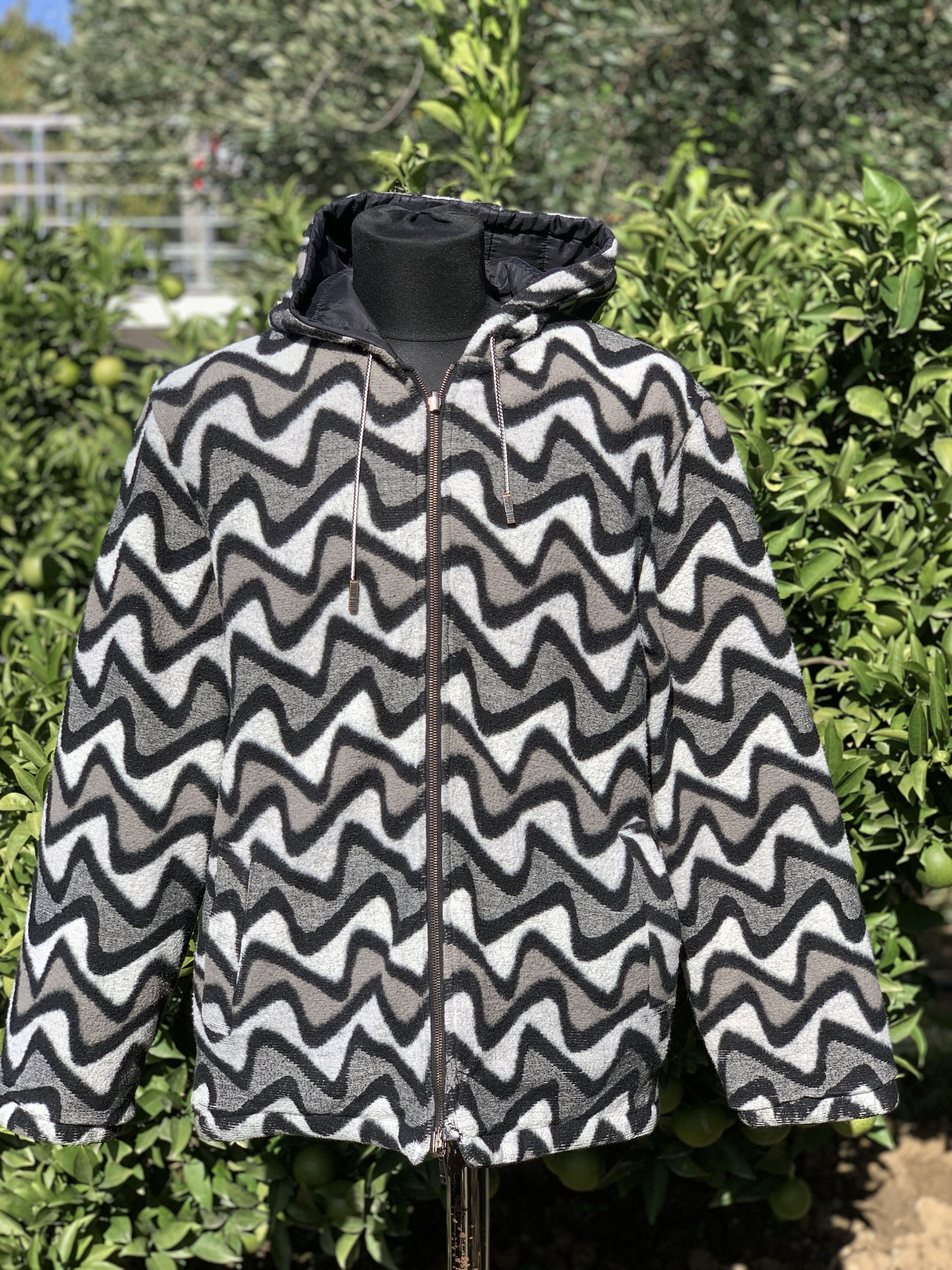 Missoni Missoni Sport Reversible Double Sided Bomber Size 50 M L Size US M / EU 48-50 / 2 - 2 Thumbnail