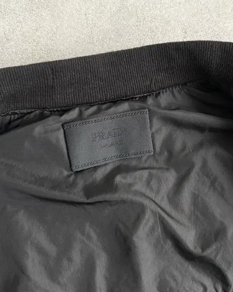 Prada 2006AW Prada Archive Bomber Jacket Size US XL / EU 56 / 4 - 4 Thumbnail