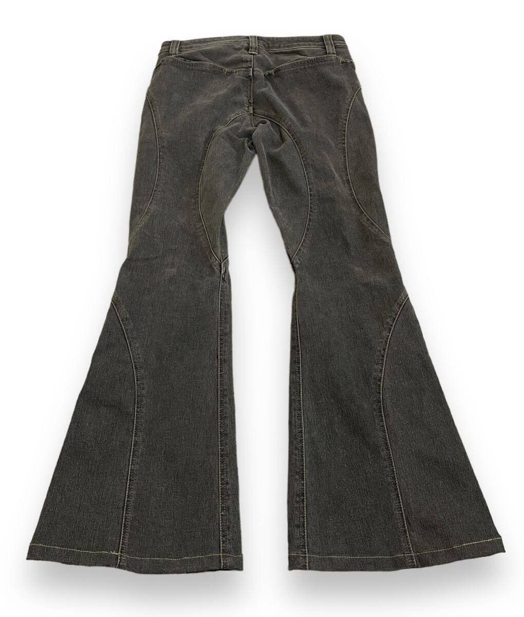 Tornado Mart Tornado Mart Flared Lace-Up Jeans Size US 30 / EU 46 - 5 Thumbnail
