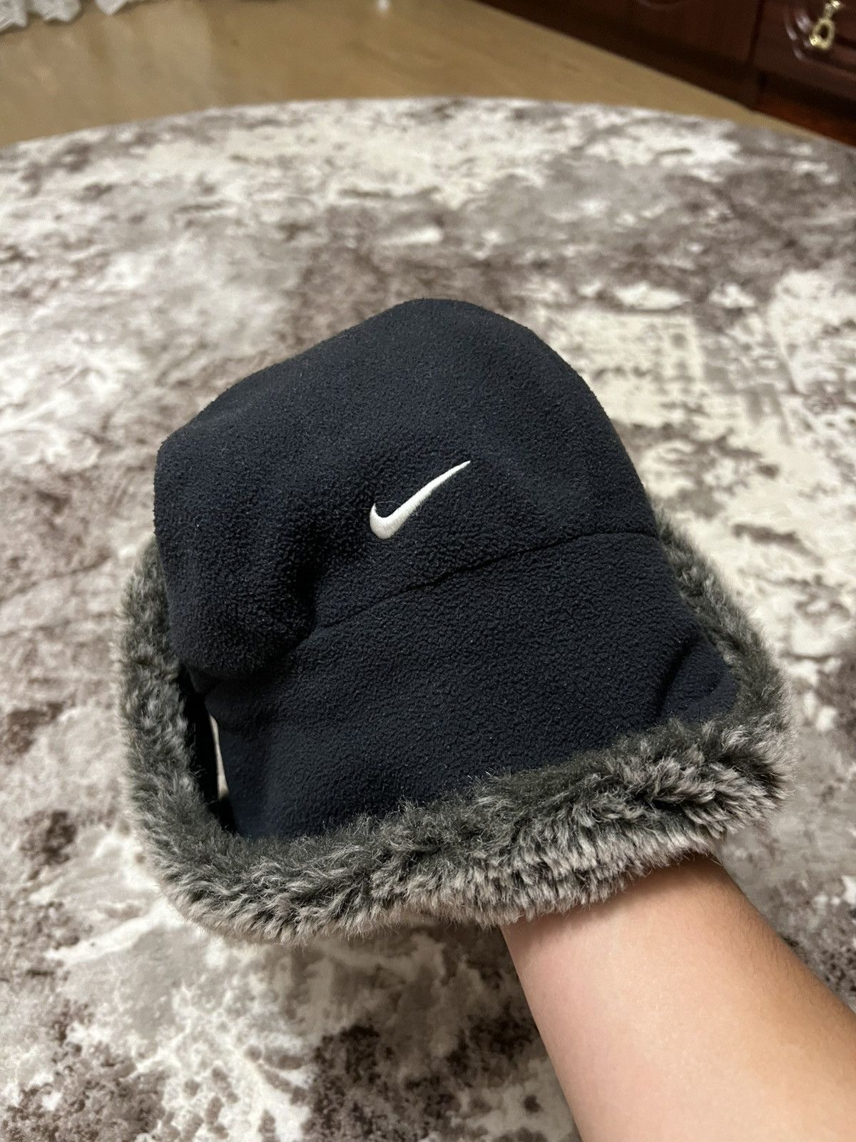 Vintage Vintage Nike 90s rare Y2k Ushanka Hats Size ONE SIZE - 4 Thumbnail