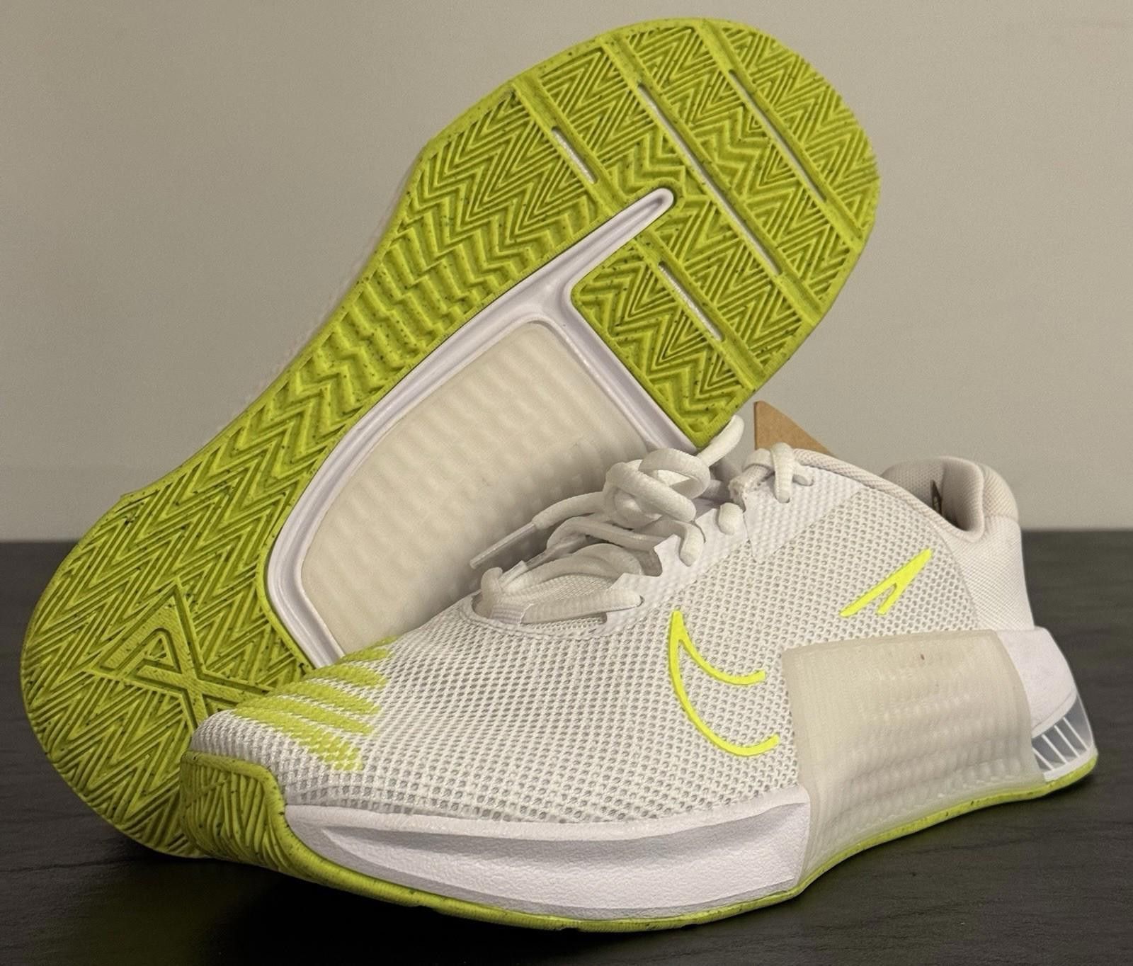 Nike Nike Metcon 9 White Volt Neon Green DZ2617-104 Men's Sz 9 Size US 9 / EU 42 - 6 Thumbnail