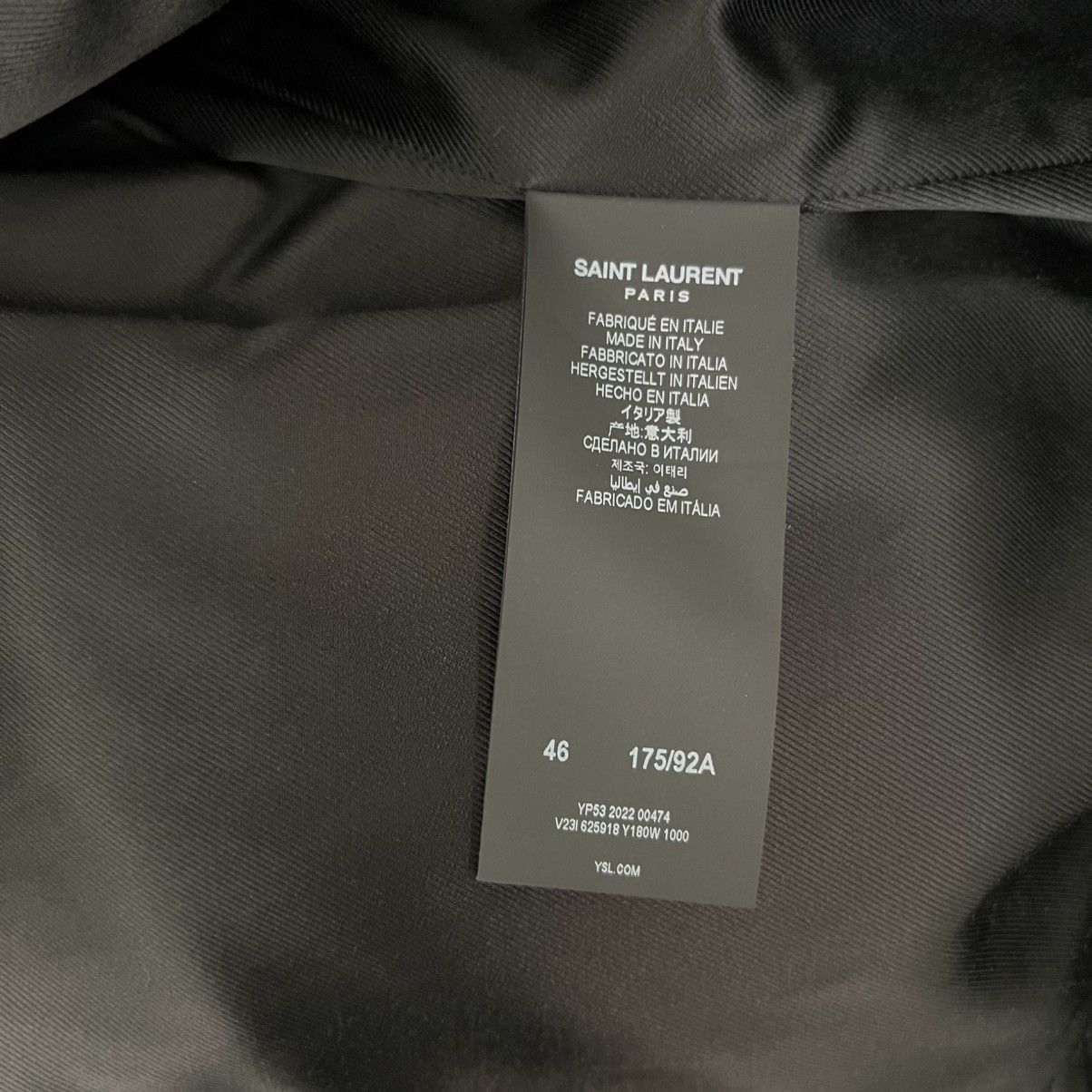 Saint Laurent Paris Saint Laurent Wool Varsity Jacket in Large Size US L / EU 52-54 / 3 - 5 Thumbnail