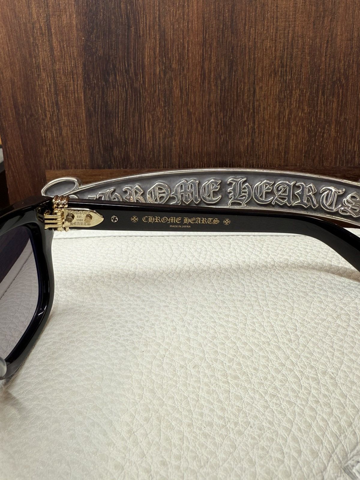 Chrome Hearts Chrome Hearts Trititsagain Sunglasses Size ONE SIZE - 9 Thumbnail