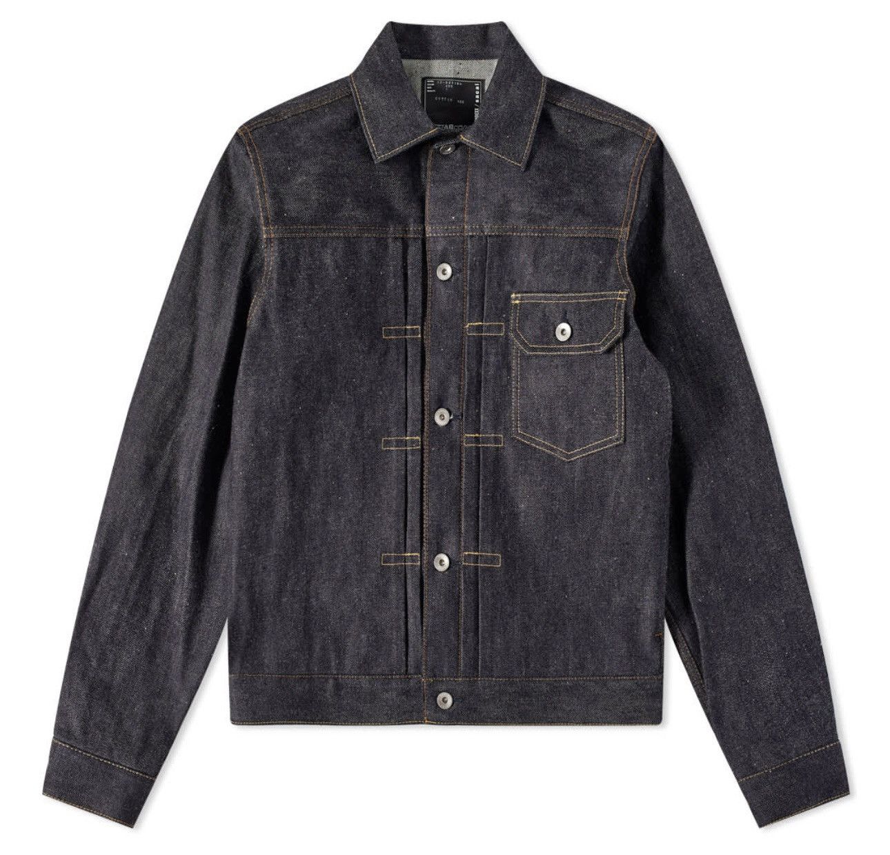 Sacai Sacai 22AW x BEYONDEXX 1st Type Denim Tracker Jacket Size US L / EU 52-54 / 3 - 1 Thumbnail