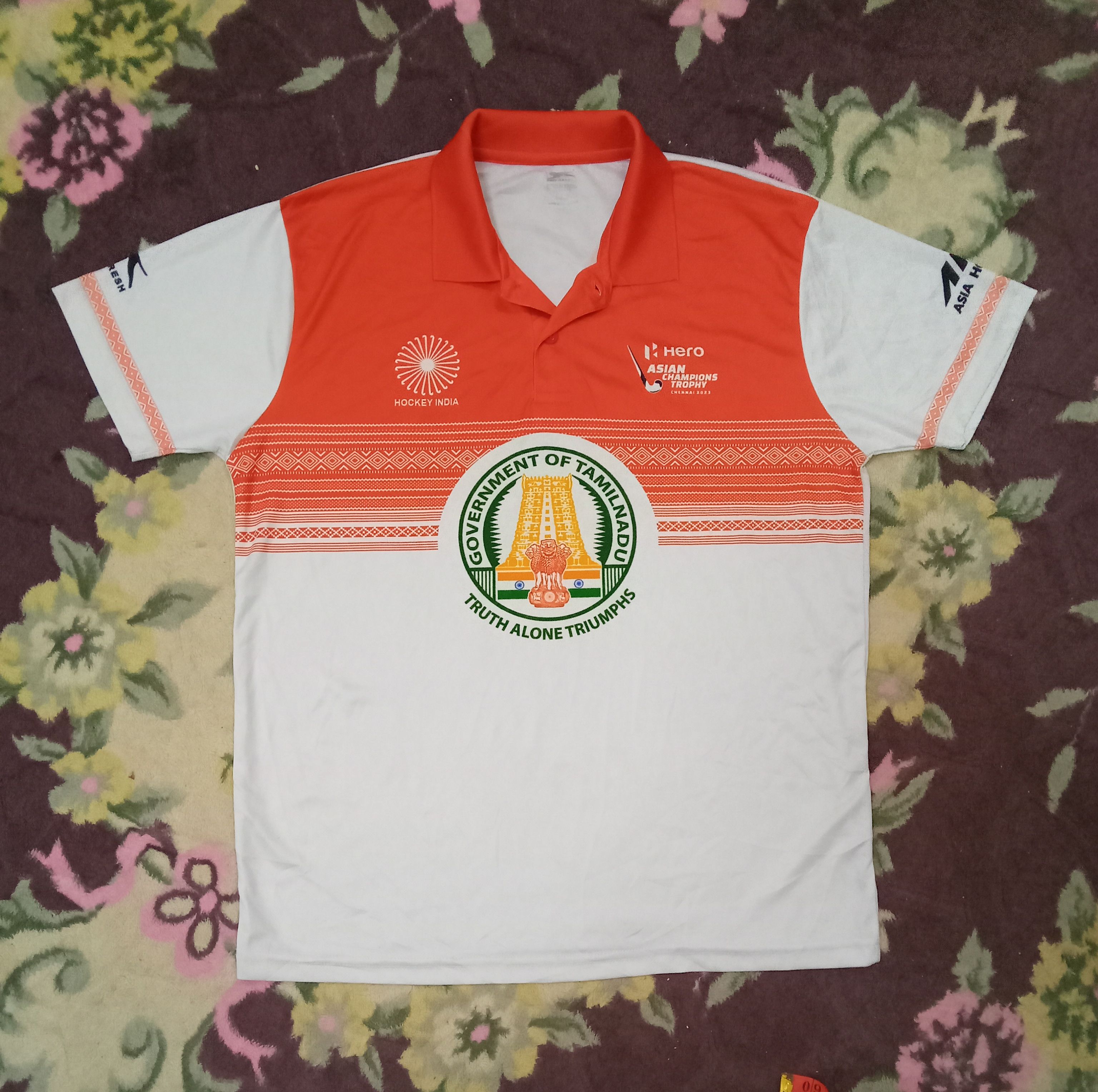 Other Shiv Naresh Asian Champions Trophy Chennai 2023 Polo T Size US L / EU 52-54 / 3 - 1 Thumbnail