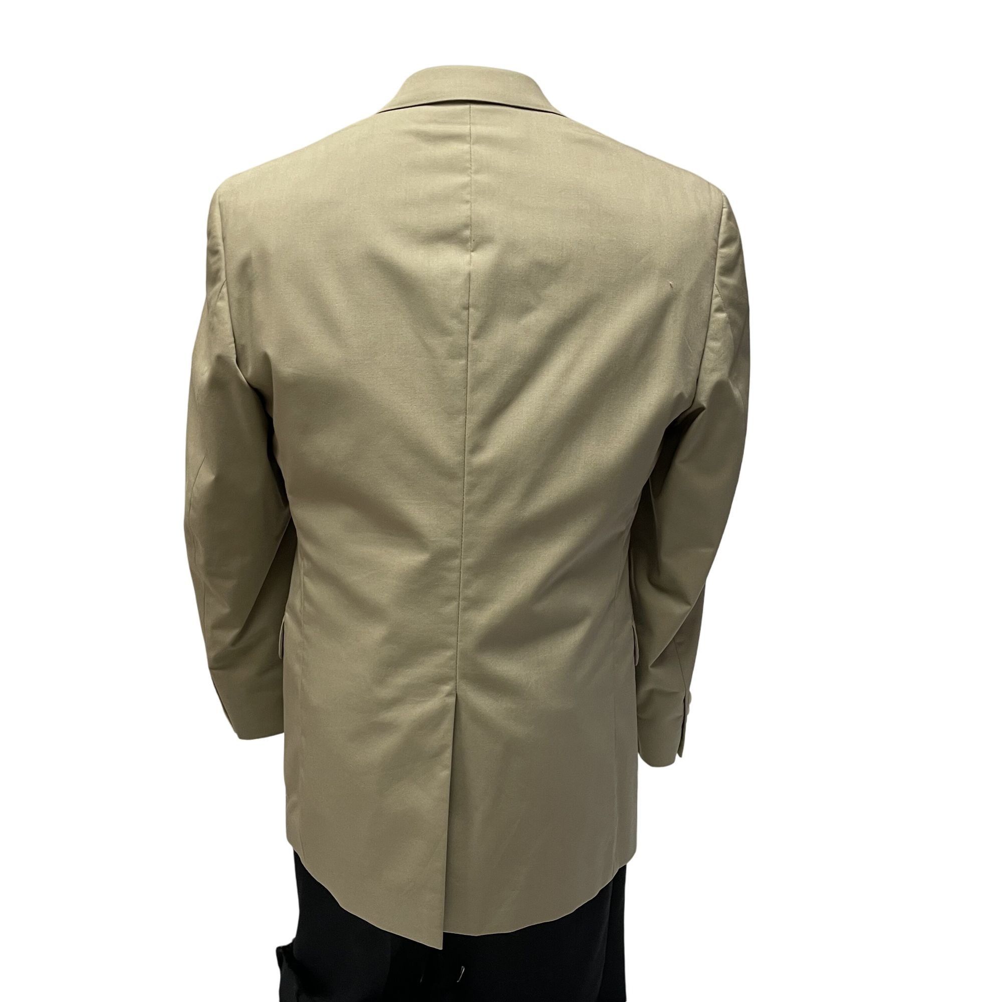 Jos. A. Bank Jos A Bank KHAKI Sport Coat Cotton Jacket CASUAL Jacket Size 38R - 3 Thumbnail