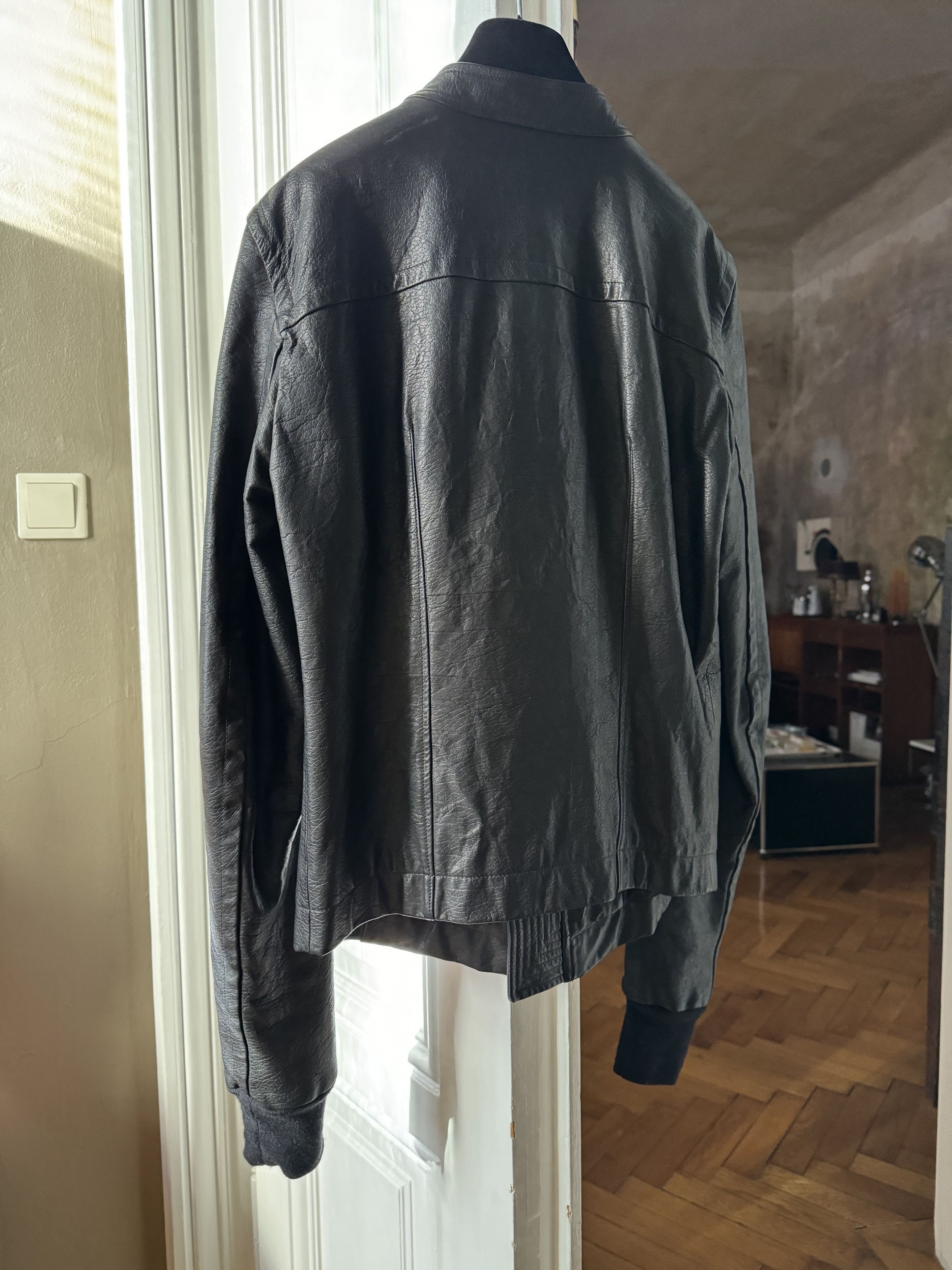 Rick Owens Rick Owens leather jacket,SIZE -S WORN TWO, THREE TIMES Size US S / EU 44-46 / 1 - 6 Thumbnail