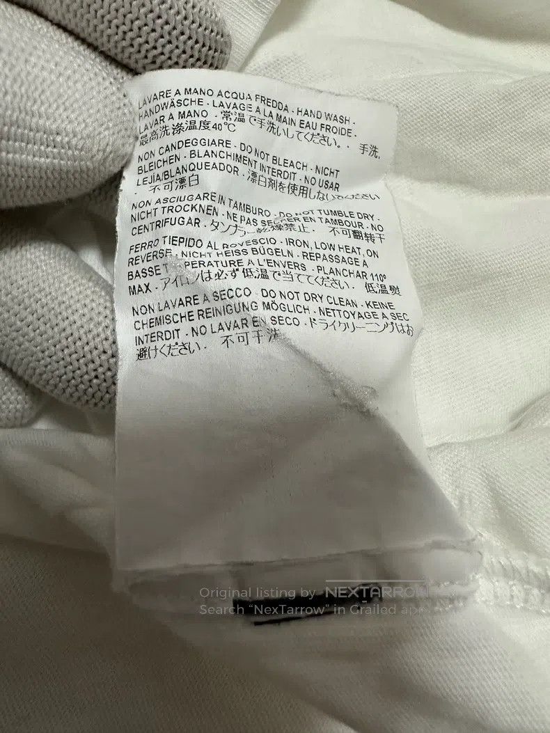 Balenciaga Balenciaga Short-sleeve T-shirt with embroidered letter pa Size US XS / EU 42 / 0 - 6 Thumbnail