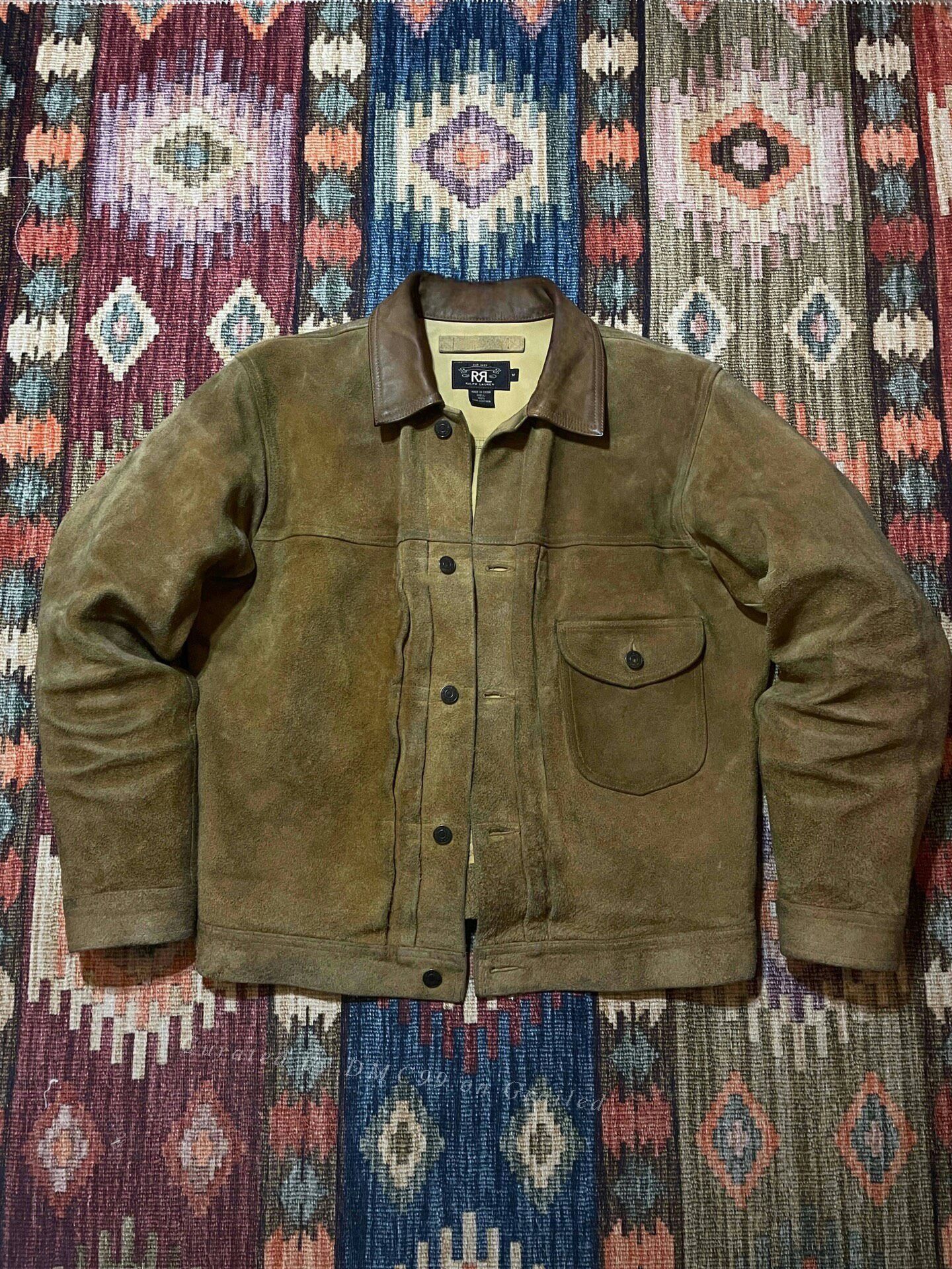 RRL Ralph Lauren RRL Vintage Suede 506 Jacket M Size US M / EU 48-50 / 2 - 1 Thumbnail
