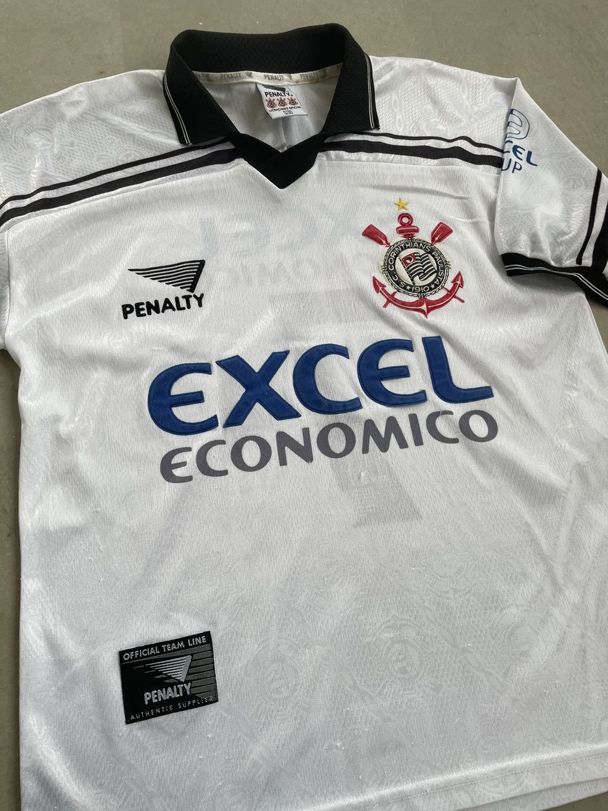 Penalty VINTAGE PENALTY 1997/98 CORINTHIANS HOME JERSEY Size US L / EU 52-54 / 3 - 2 Thumbnail