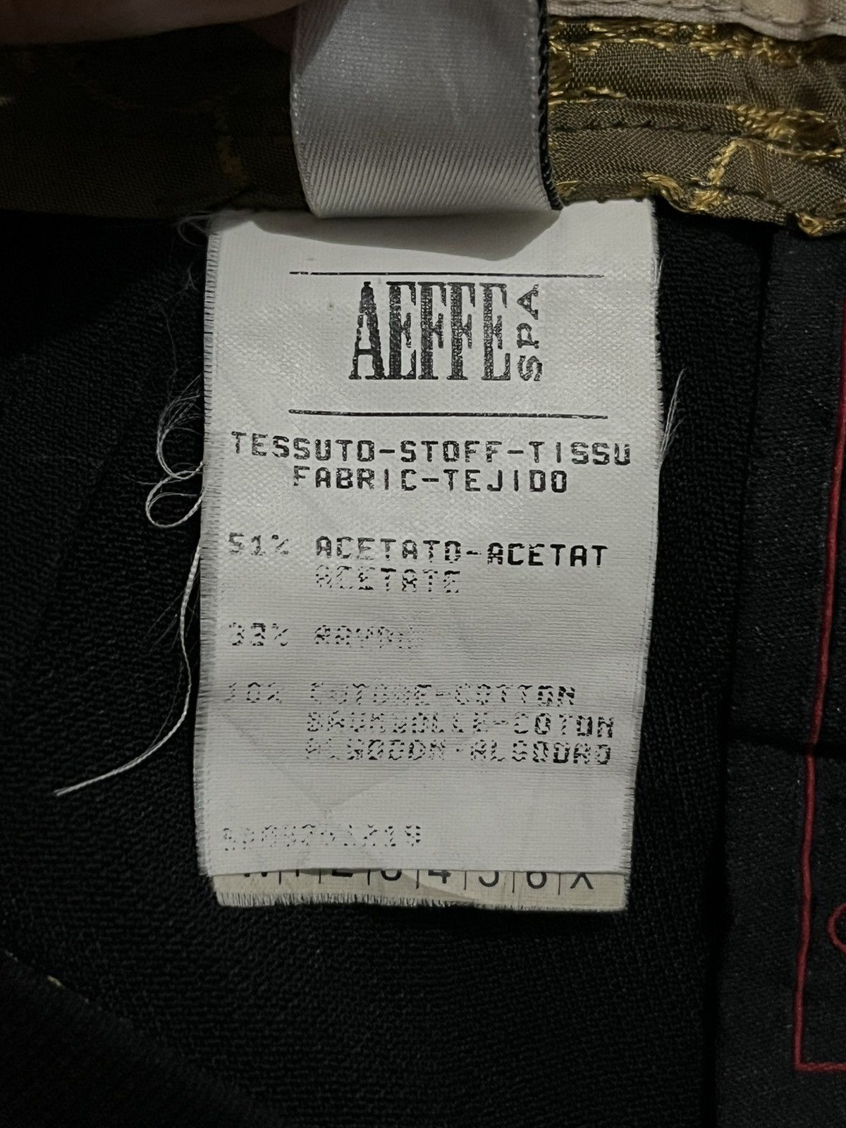 Jean Paul Gaultier Vintage Jean Paul Gaultier Classicque Black Pants Size 26" / US 2 / IT 38 - 13 Thumbnail