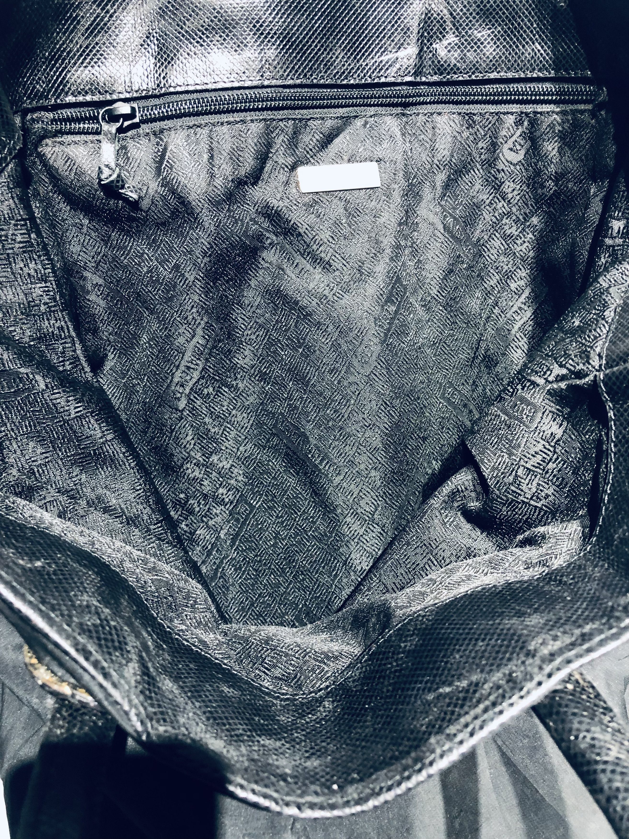 Bottega Veneta Classic‼️Authentic Bottega Vaneta Black Nylon Style Tote bag Size ONE SIZE - 6 Thumbnail