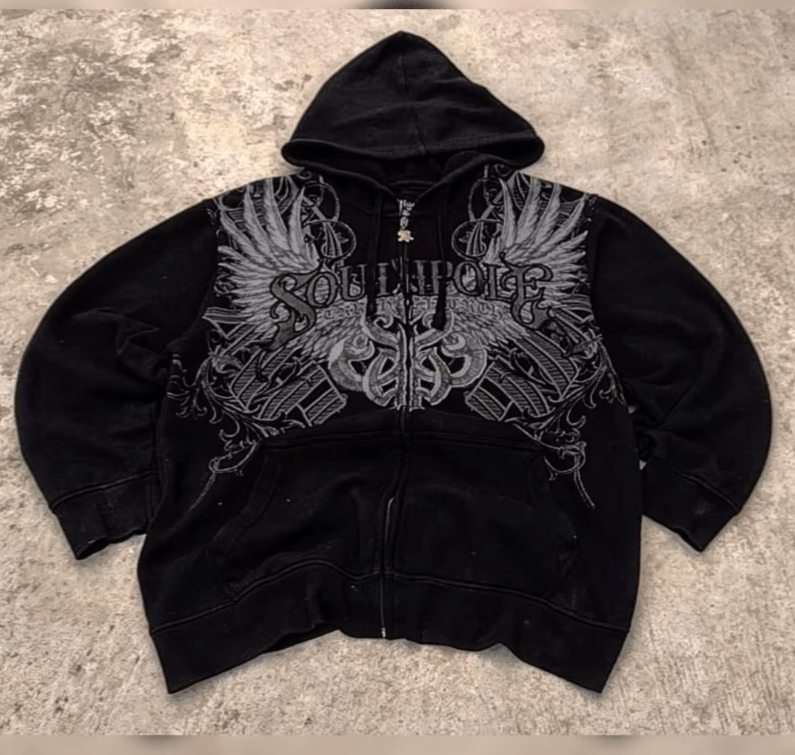 Southpole 24 Zipper Hoodie Y2K Size US S / EU 44-46 / 1 - 1 Thumbnail
