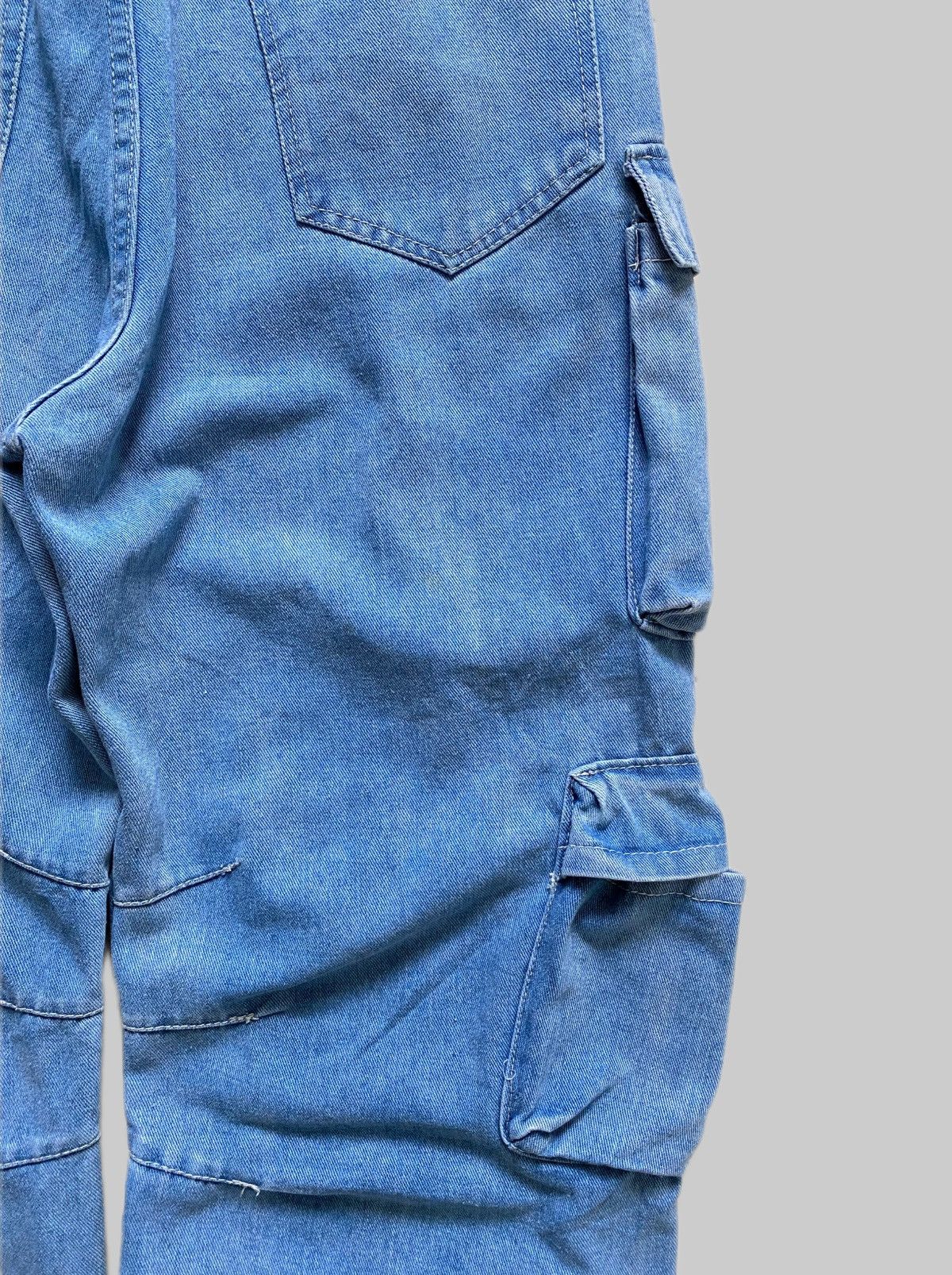 Japanese Brand Utility Denim Cargo Jeans Multipocket Rocky Style Size US 32 / EU 48 - 7 Thumbnail