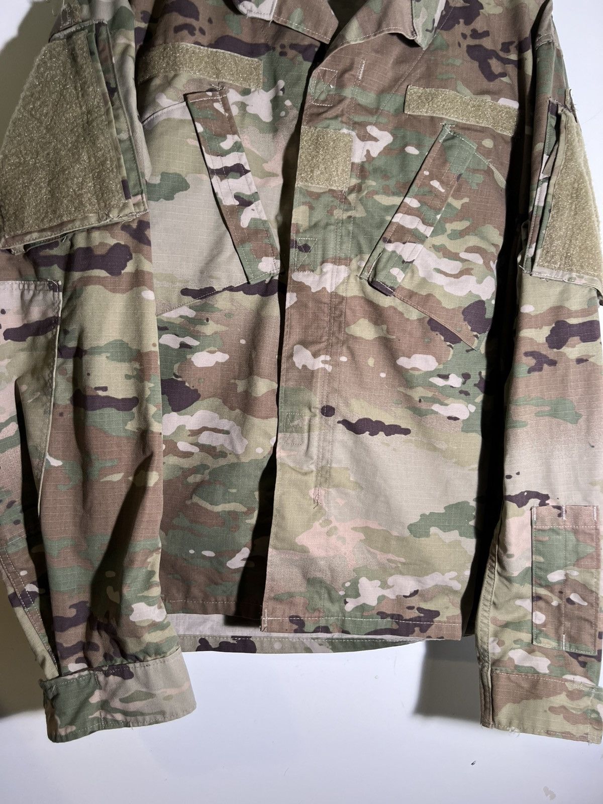 Vintage Y2K 2000’s VTG Vintage USA US Military Multi Cam Camo Jacket Size US L / EU 52-54 / 3 - 4 Thumbnail