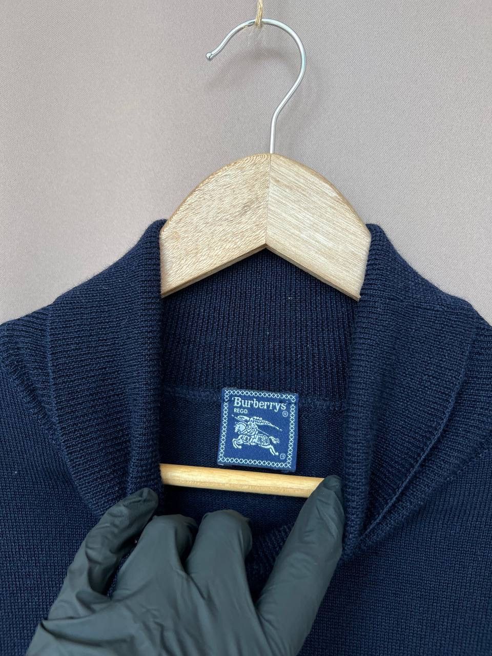 Burberry Burberrys Wool Turtleneck Sweater Mens Size 52 M/L Knit Size US L / EU 52-54 / 3 - 10 Thumbnail