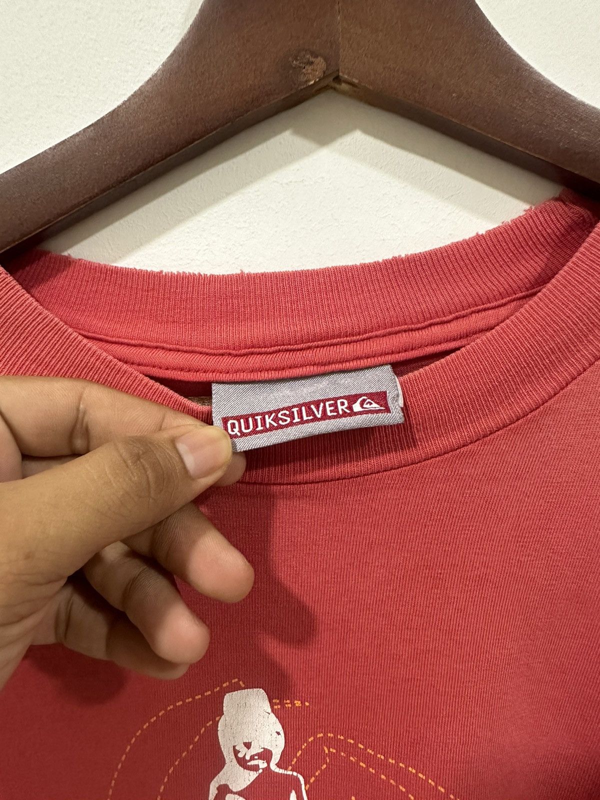 Quiksilver × Vintage Vintage 90s Quicksilver Surf Tee Size US XL / EU 56 / 4 - 4 Thumbnail