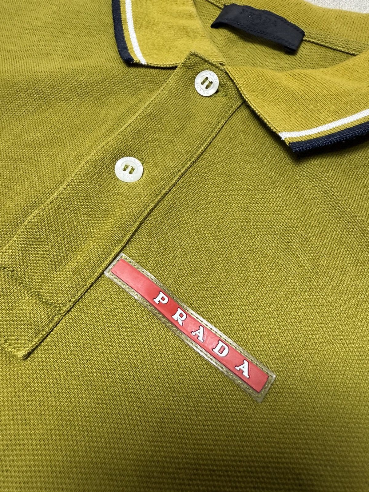 Prada Prada twin tipped polo shirt Size US M / EU 48-50 / 2 - 3 Thumbnail