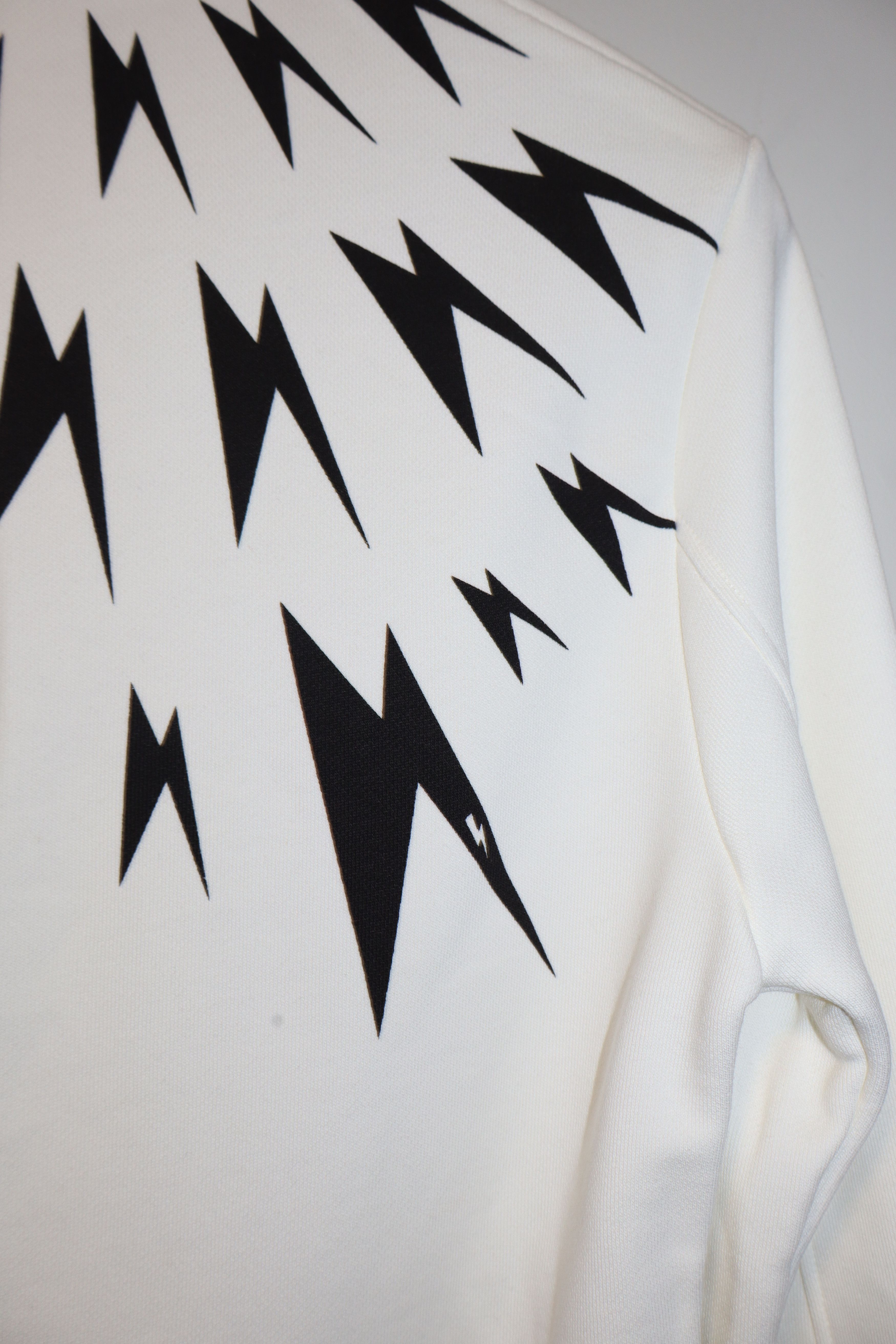 Neil Barrett Bolts print sweatshirt Size US S / EU 44-46 / 1 - 6 Thumbnail