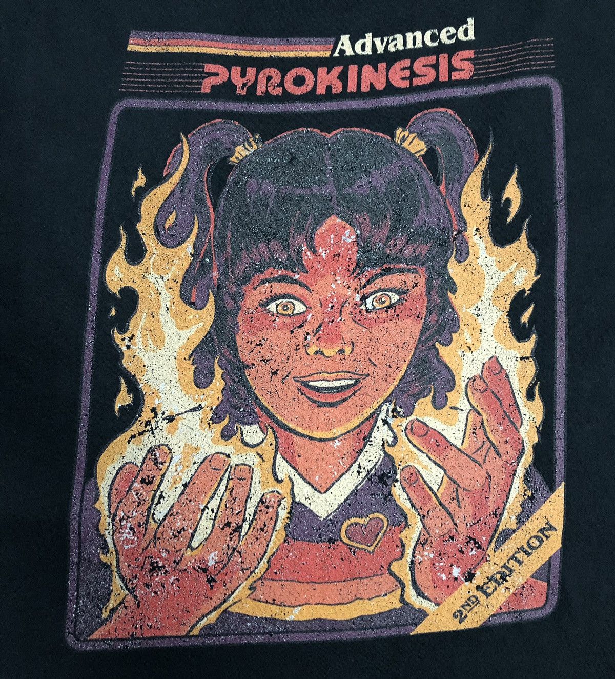 Vintage Vintage Steven Rhodes Advanced Pyrokinesis 2ND Edition Shirt Size US L / EU 52-54 / 3 - 3 Thumbnail
