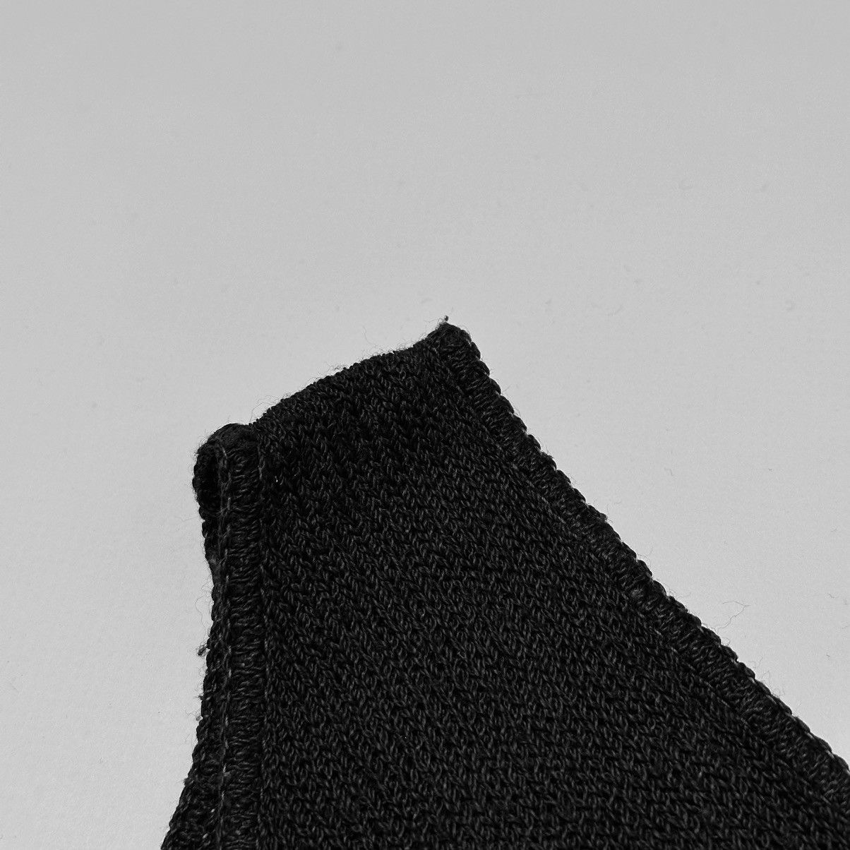 Sarah Pacini Sarah Pacini vintage avant garde textured black dress top Size ONE SIZE - 3 Thumbnail