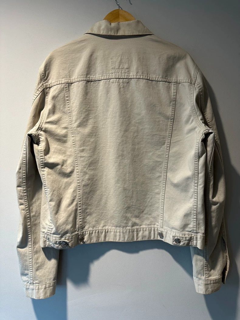 Helmut Lang HELMUT LANG size56 White denim single bag cow仔 jacket Size US XL / EU 56 / 4 - 5 Thumbnail