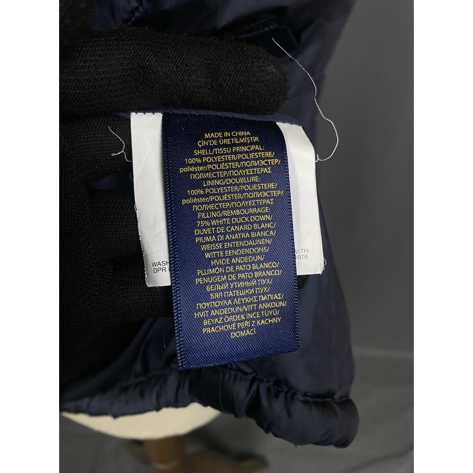 Polo Ralph Lauren Polo Ralph Lauren Men's Blue Down Insualted Puffer Vest Size Size US S / EU 44-46 / 1 - 14 Thumbnail