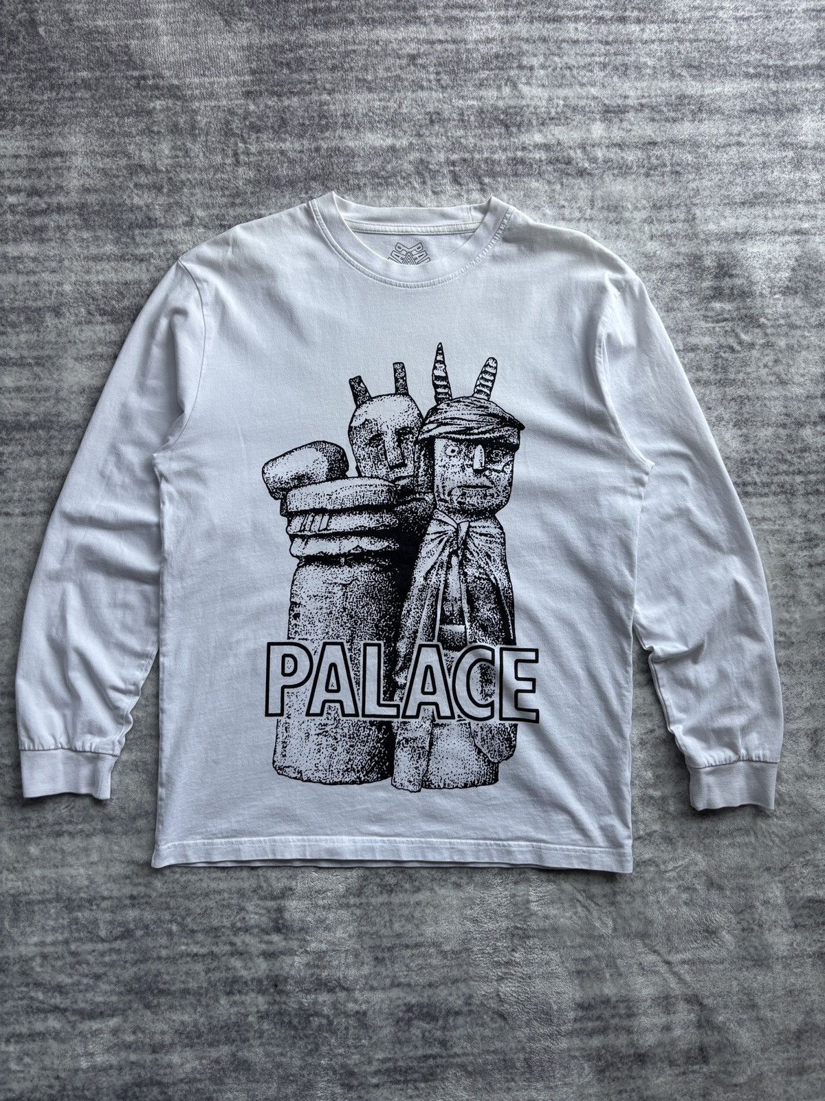 Palace Palace Winz Longsleeve White Size US M / EU 48-50 / 2 - 1 Thumbnail