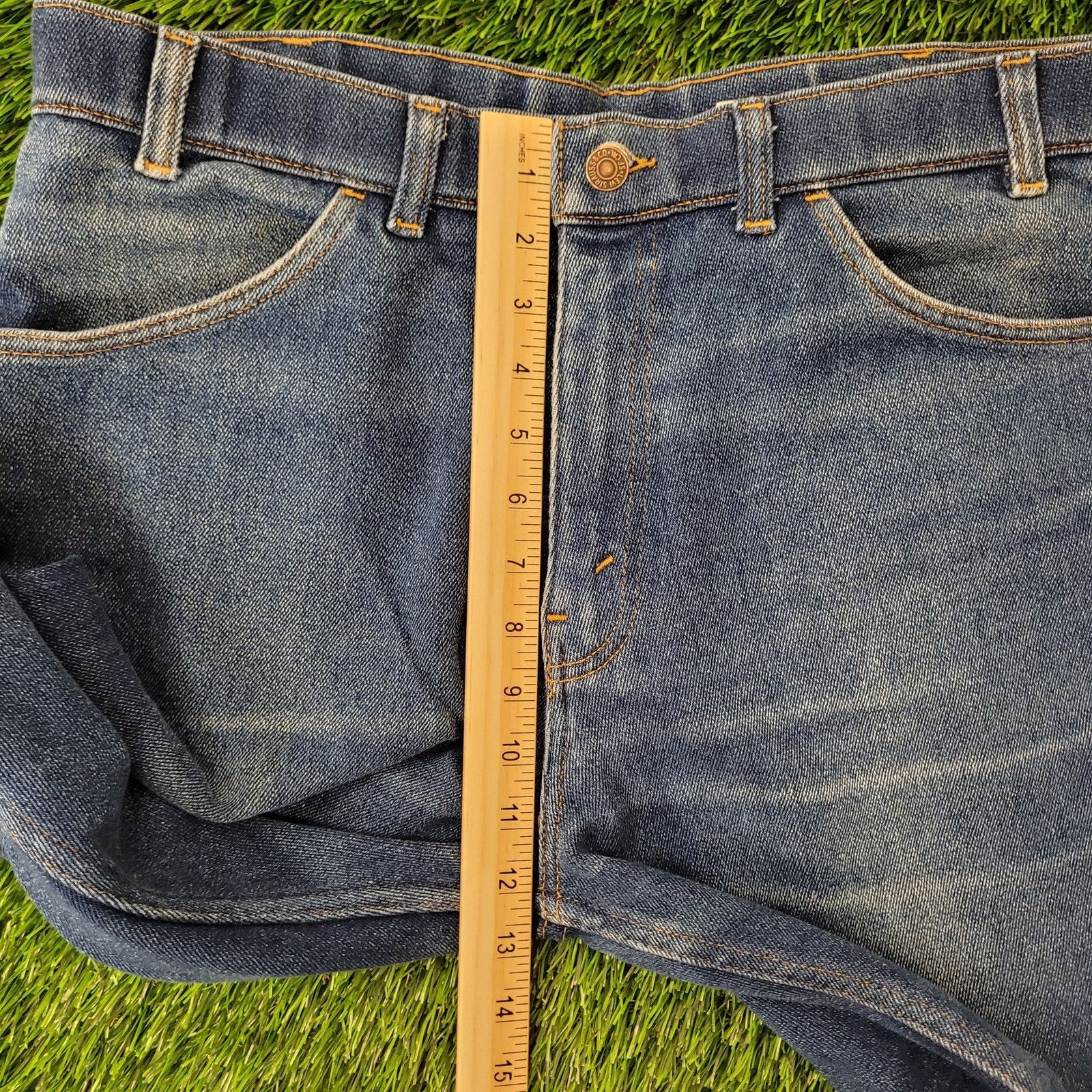 Levi's Vintage LEVIS 547 Ankle Jeans 34x25 Faded Whiskered Blue-Tab Size US 34 / EU 50 - 19 Thumbnail