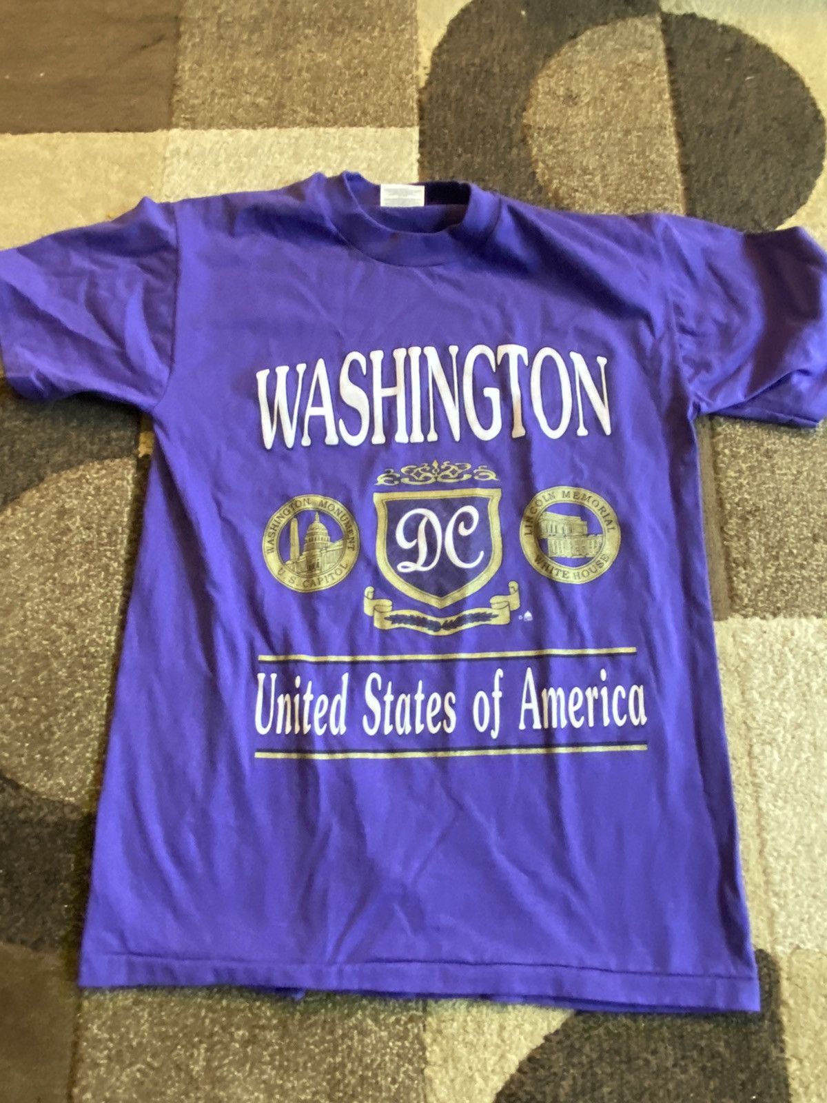 Vintage Washington Dc tee Size US M / EU 48-50 / 2 - 1 Thumbnail