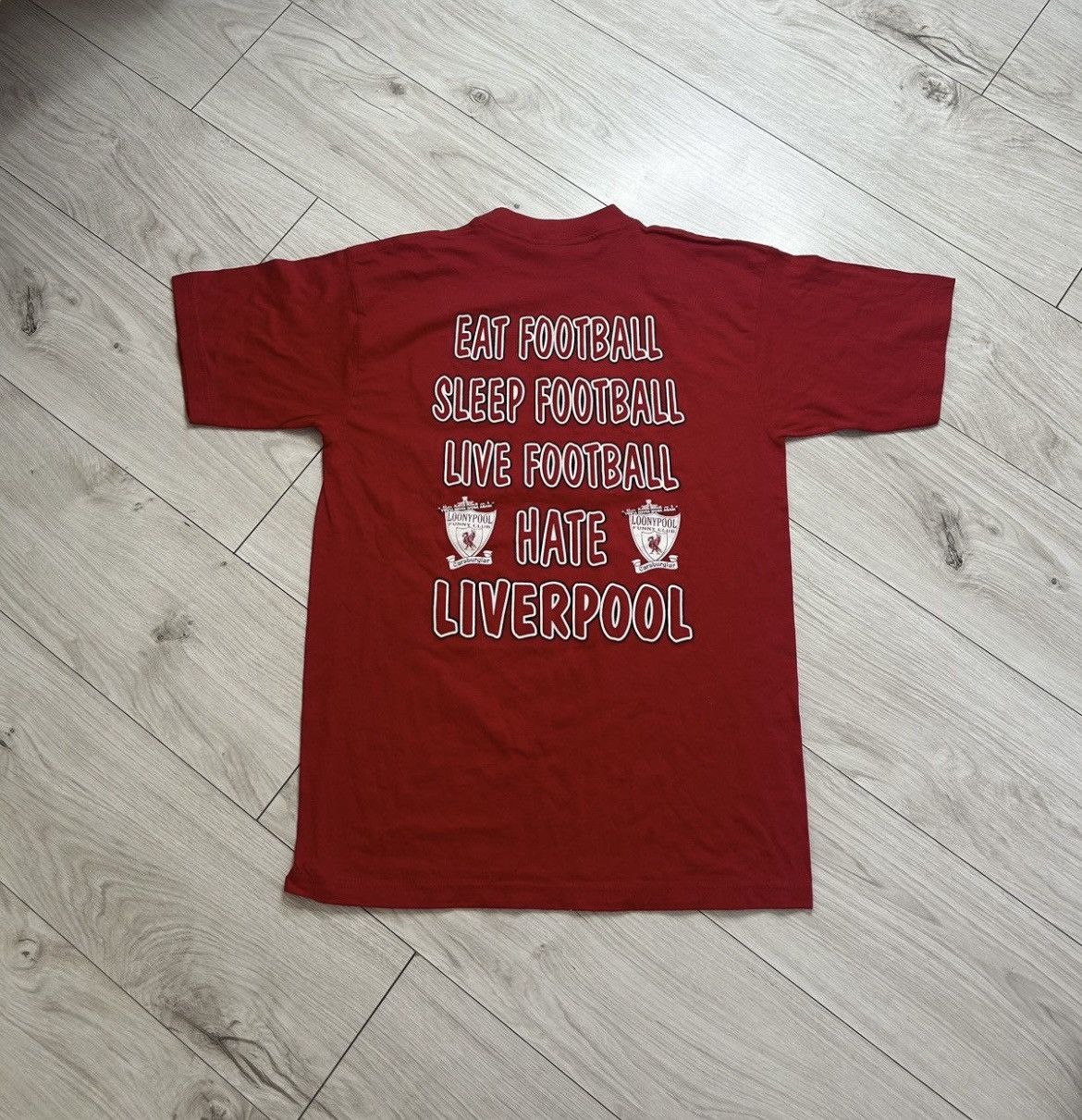 The Simpsons Vintage Bart Simpsons jersey humor Liverpool soccer jersey Size US L / EU 52-54 / 3 - 2 Thumbnail