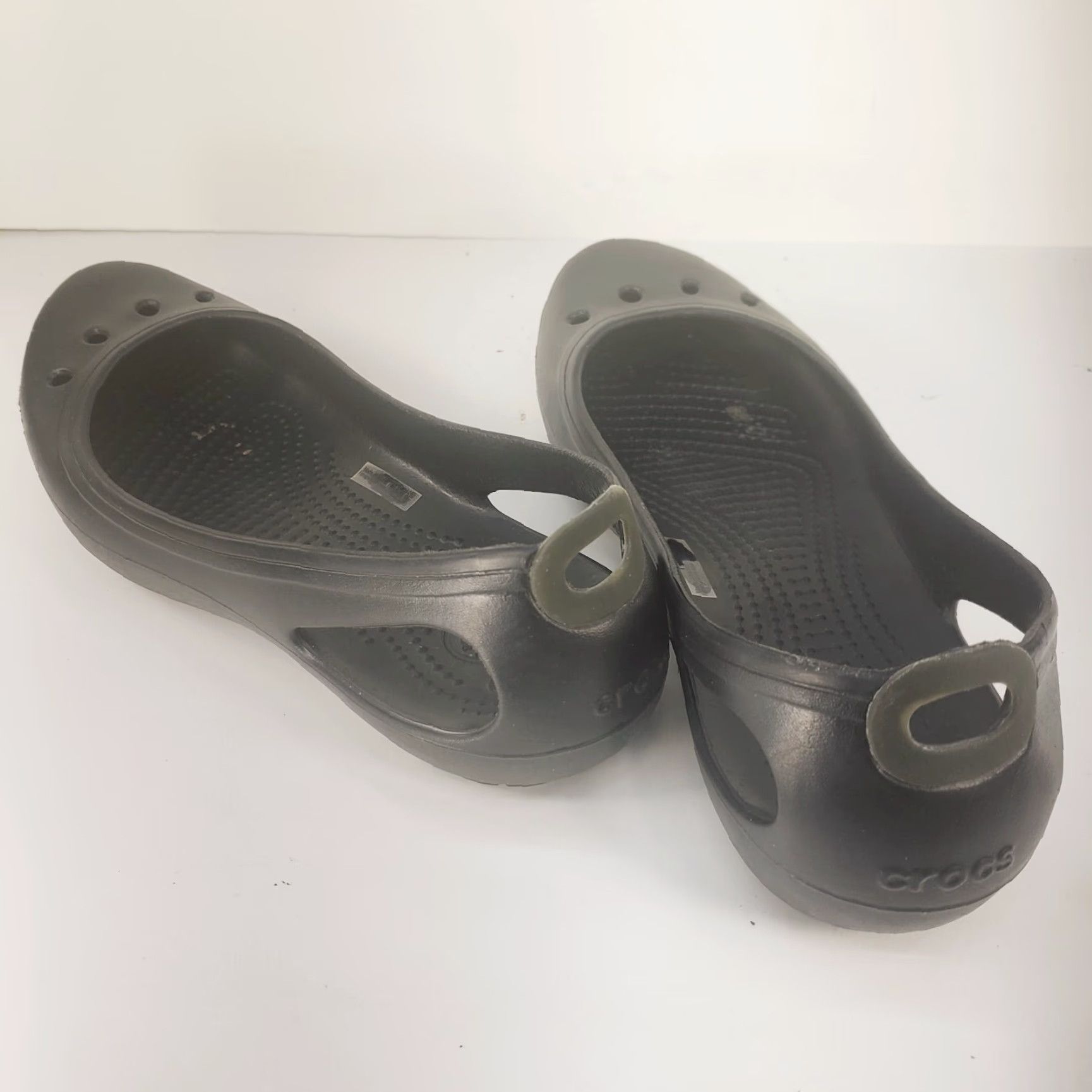 Crocs Crocs Kadee Ballet Flats Women 8 Black Slip-On Casual Flat XS? Size M / US 6-8 / IT 42-44 - 5 Thumbnail