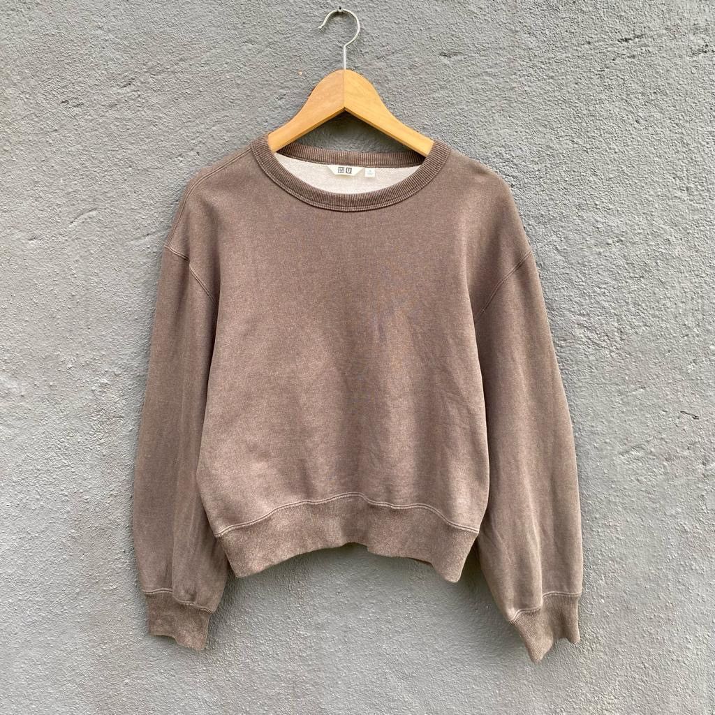 Uniqlo Thrashed faded uniqlo sweatshirt Size US M / EU 48-50 / 2 - 1 Thumbnail